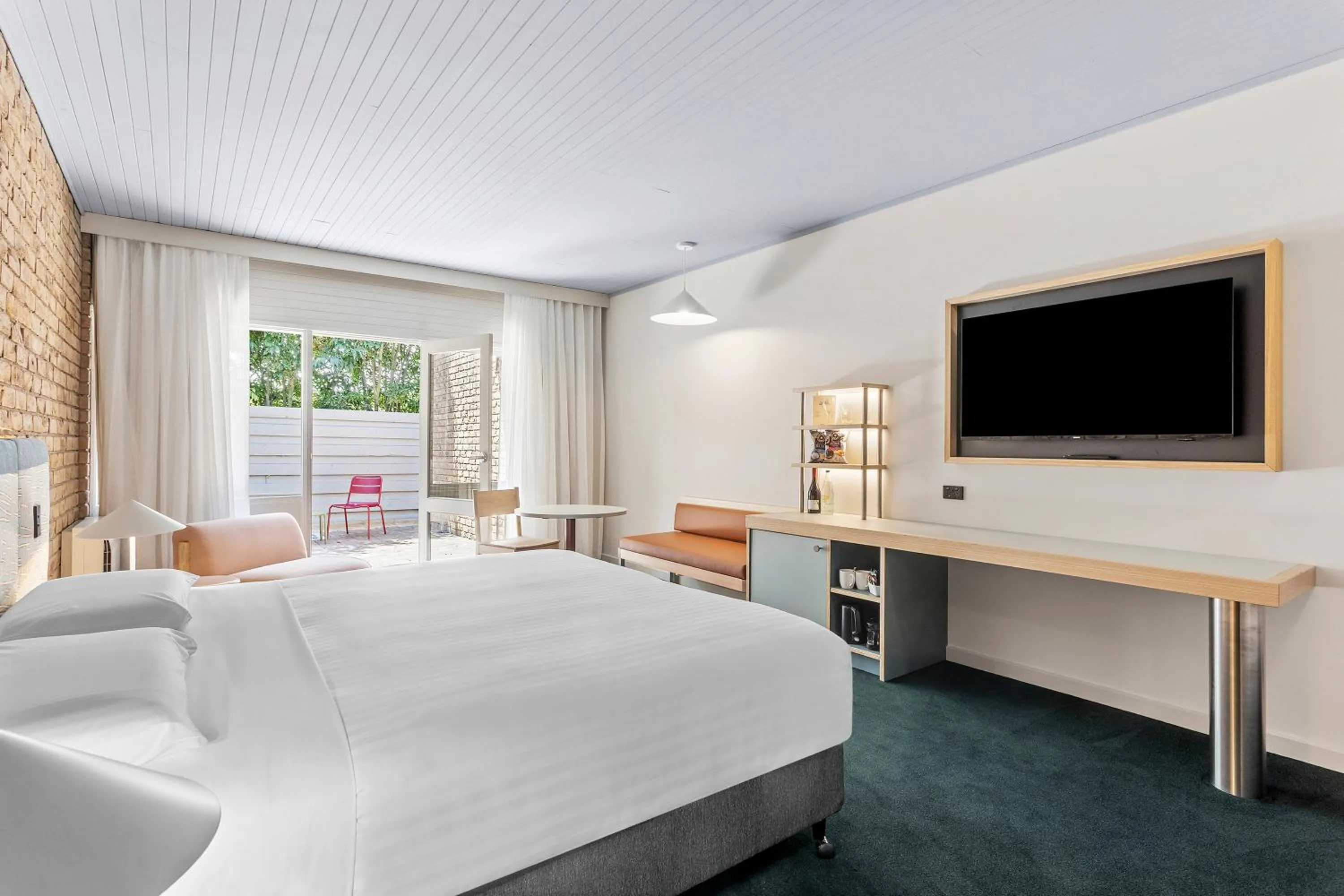 Bed in Motel Flinders