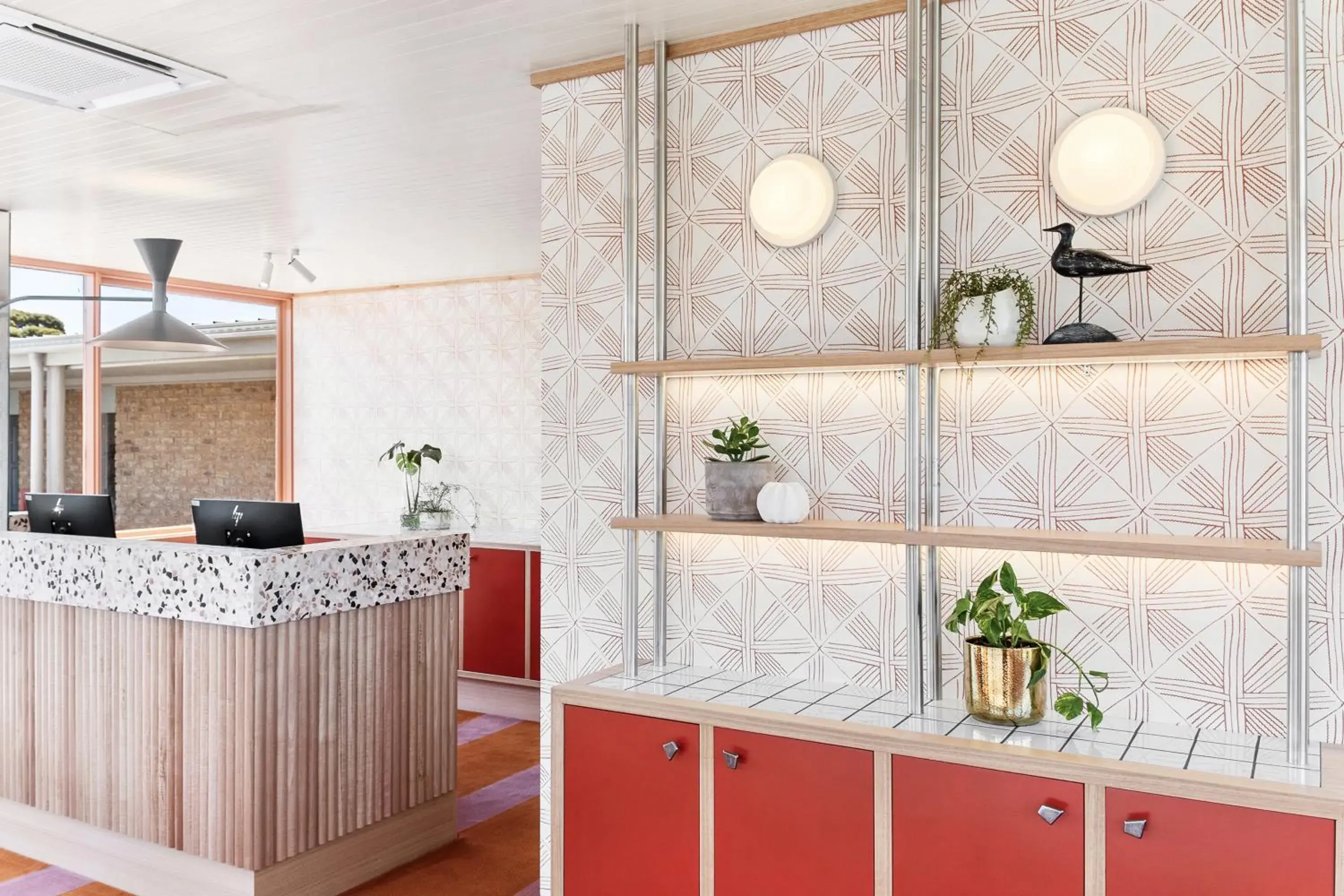 Lobby or reception in Motel Flinders Lobby or reception in Motel Flinders