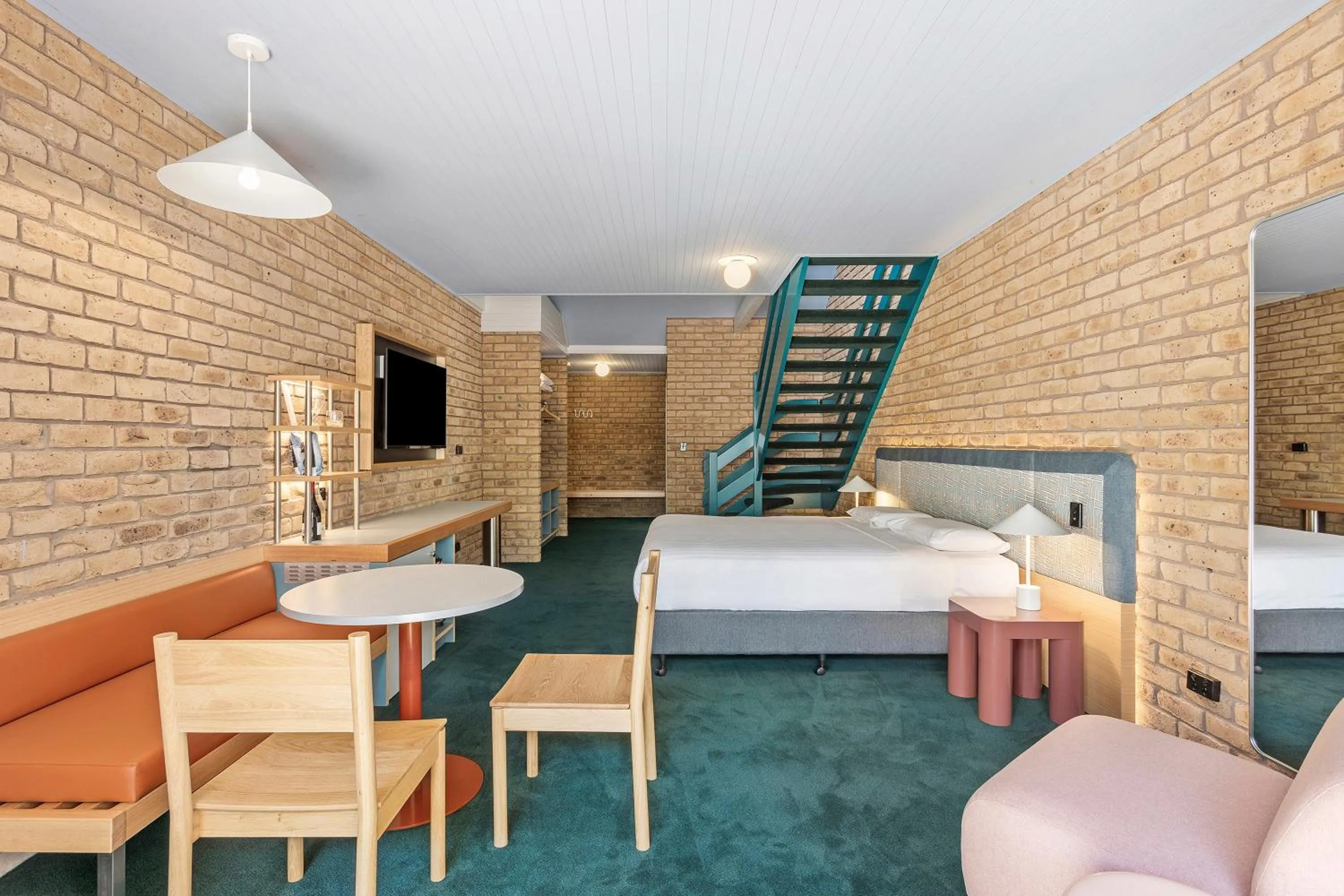 Bed in Motel Flinders