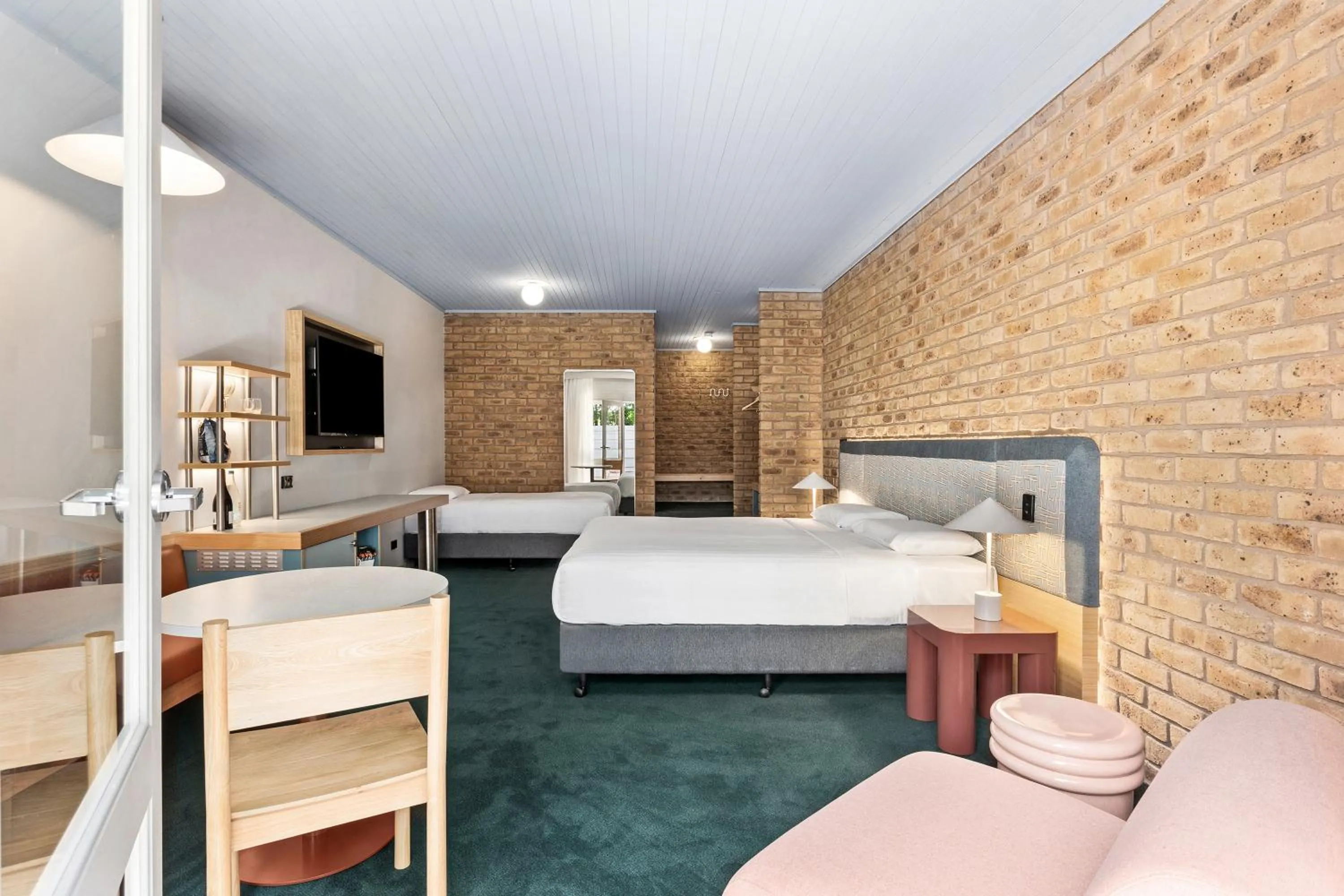 Bed in Motel Flinders