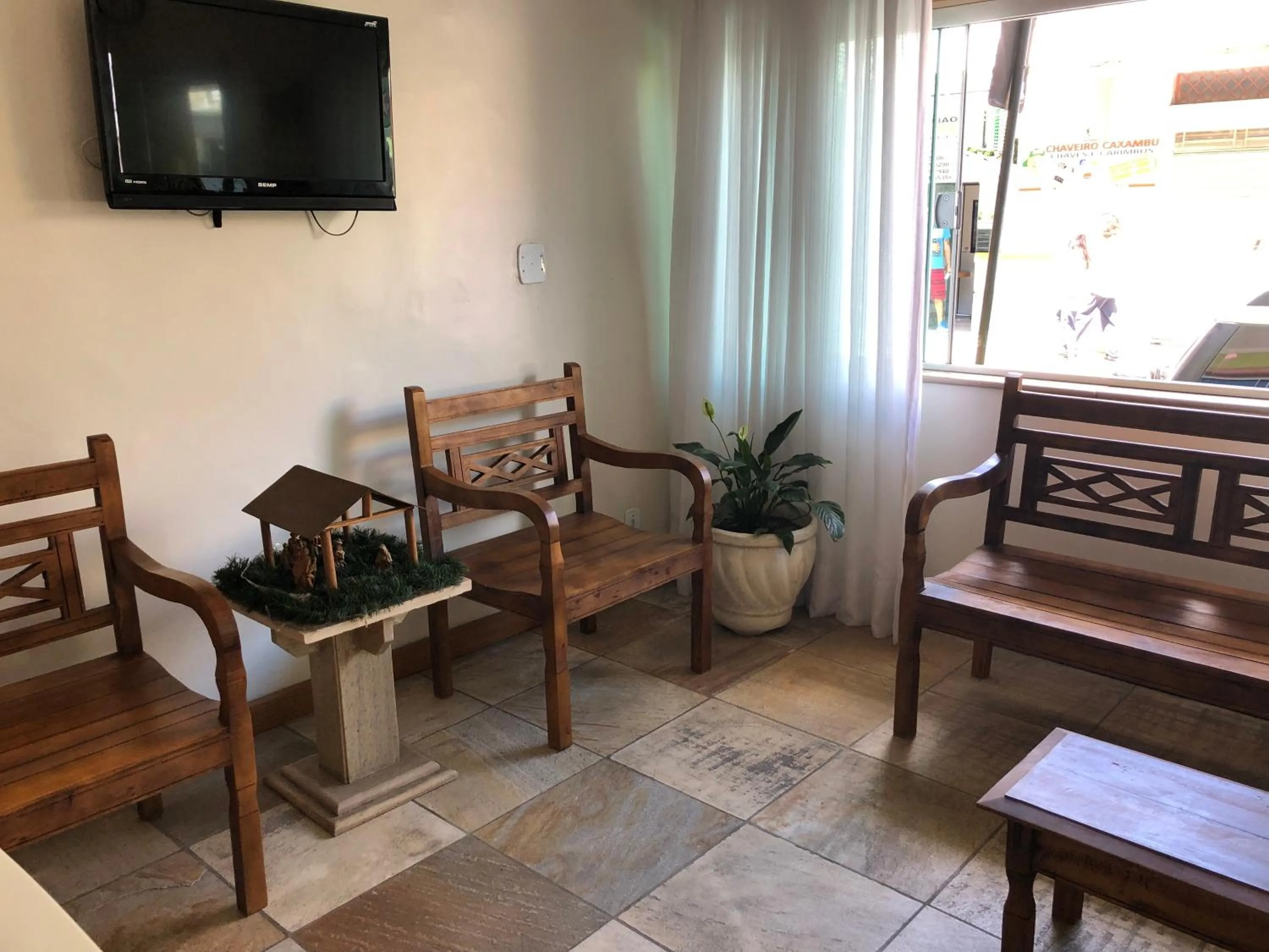 Lobby or reception in Hotel de Minas