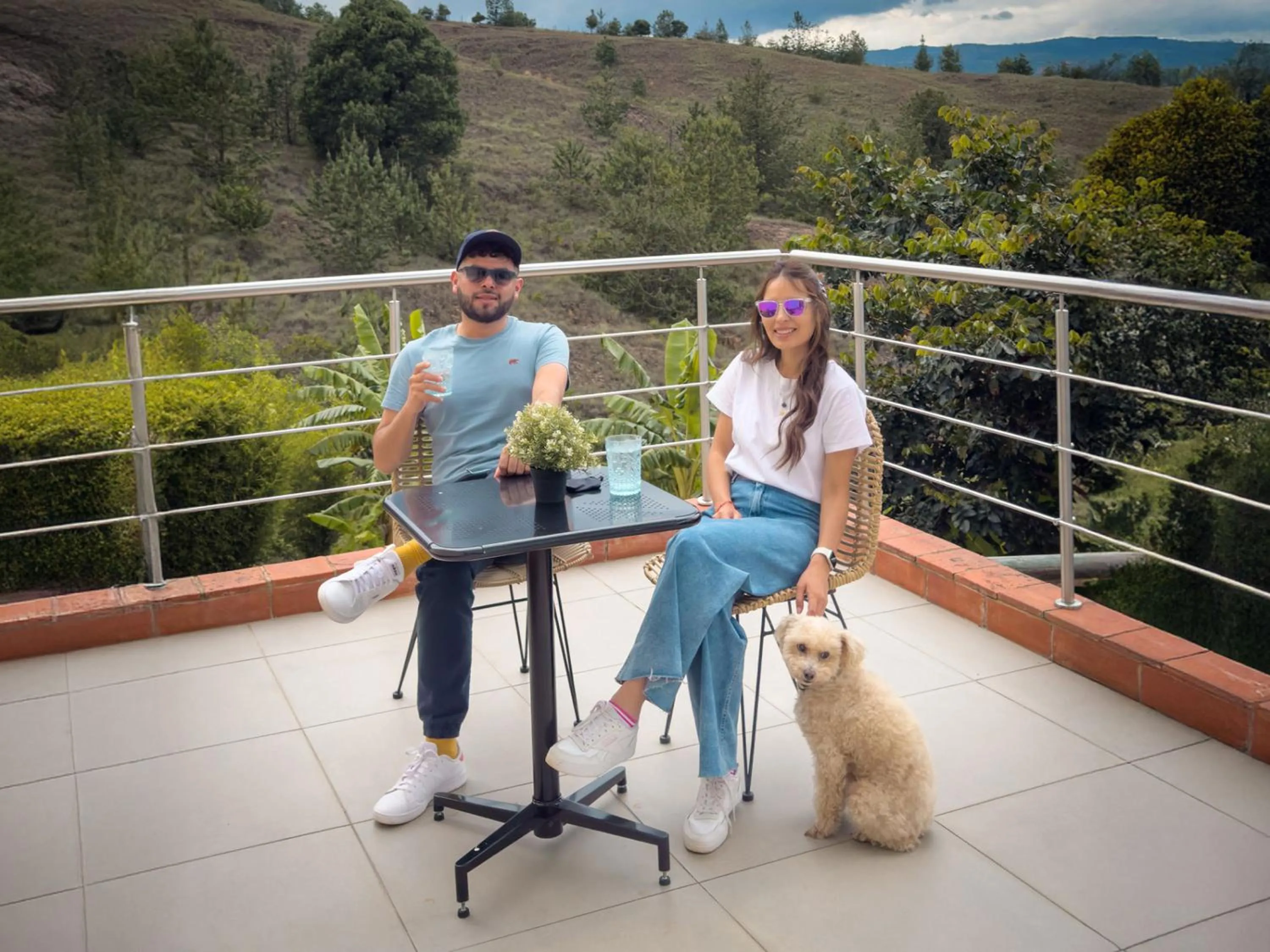 Natural landscape in Hotel Alma