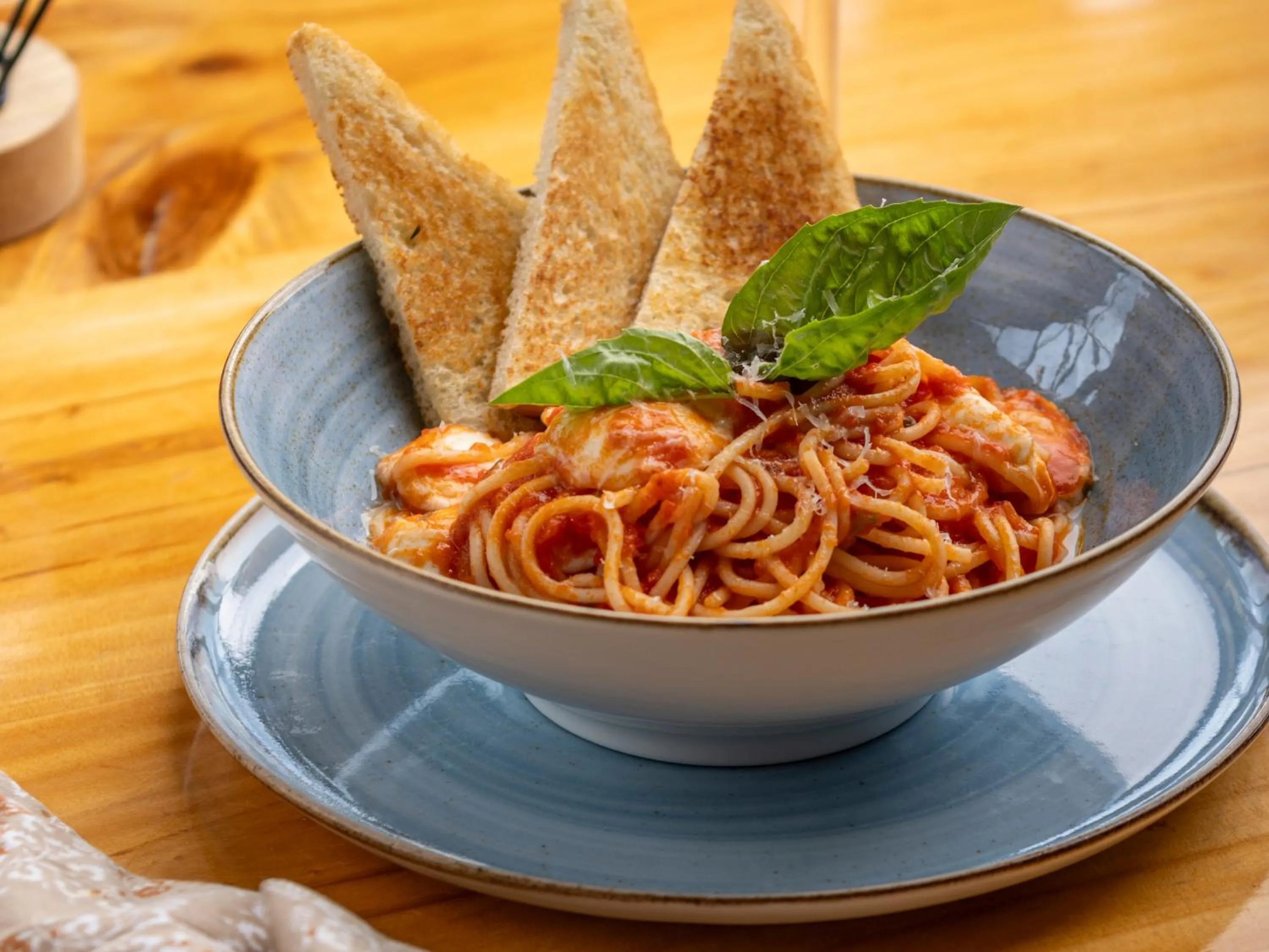 Food close-up in Hotel Alma