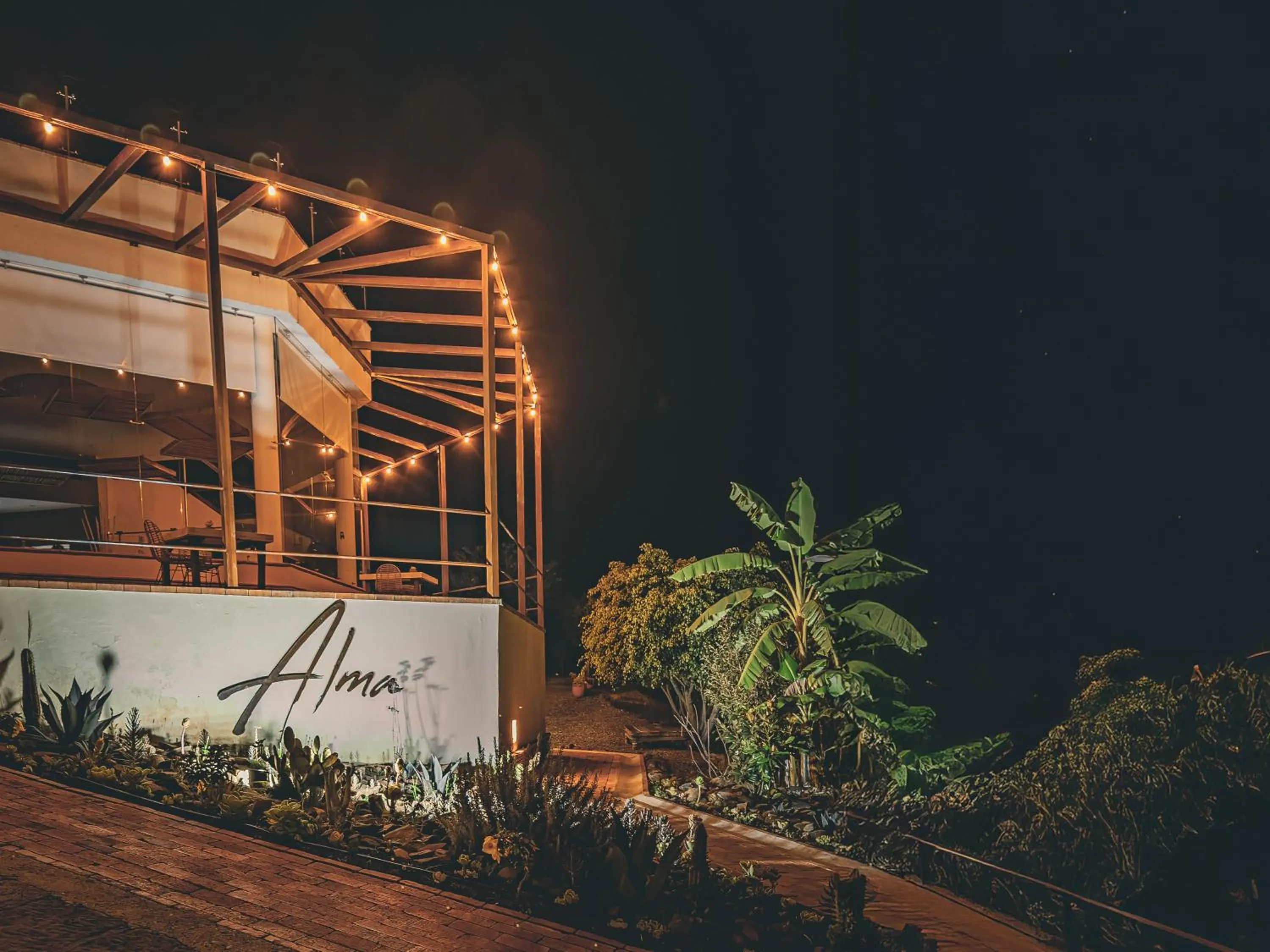 Property building in Hotel Alma