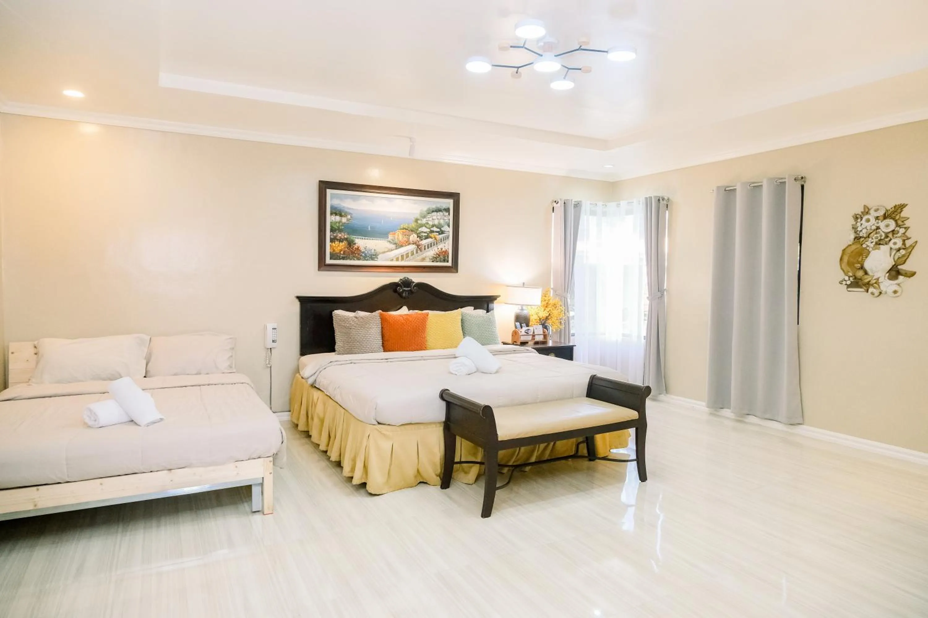 Bed in Villa Marinelli Bed and Breakfast