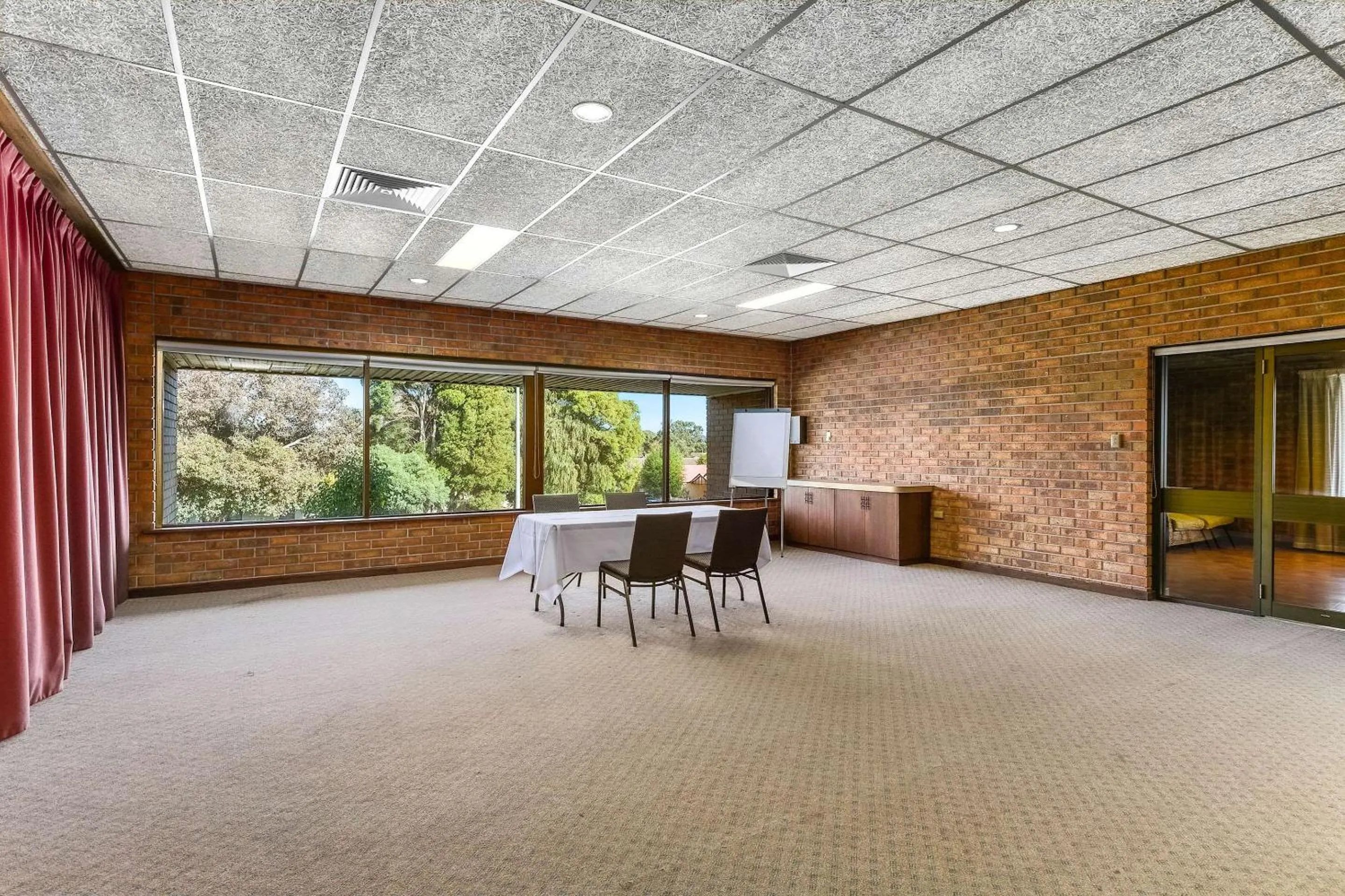 On site in Presidential Motel