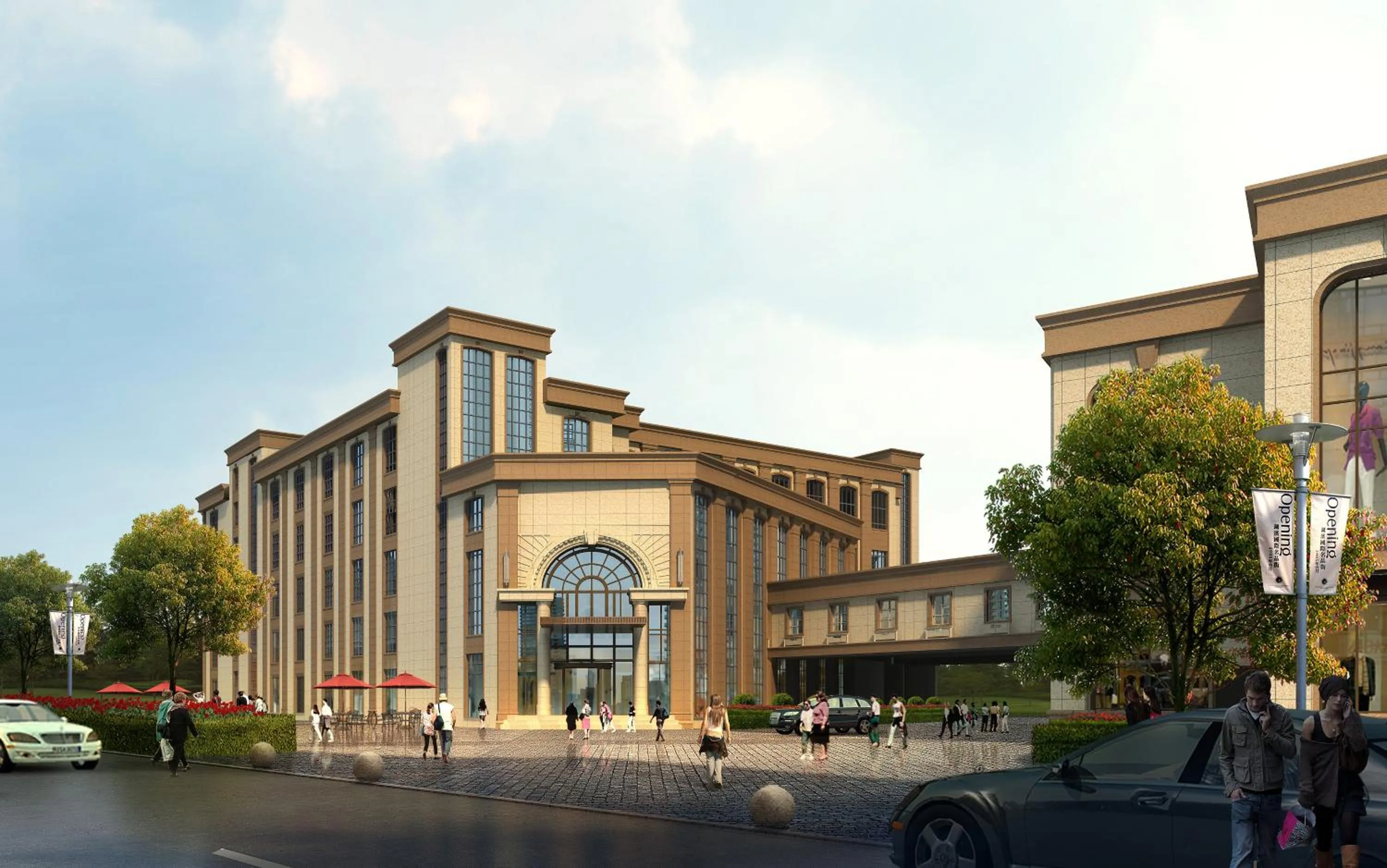 Facade/entrance in S&N Zhejiang LinHai International Hotel