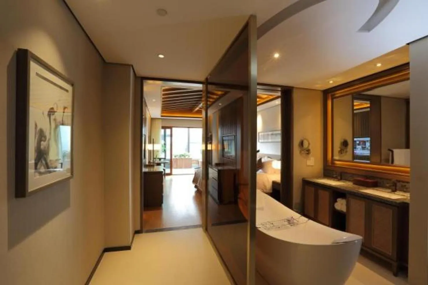 Bathroom in S&N Zhejiang LinHai International Hotel