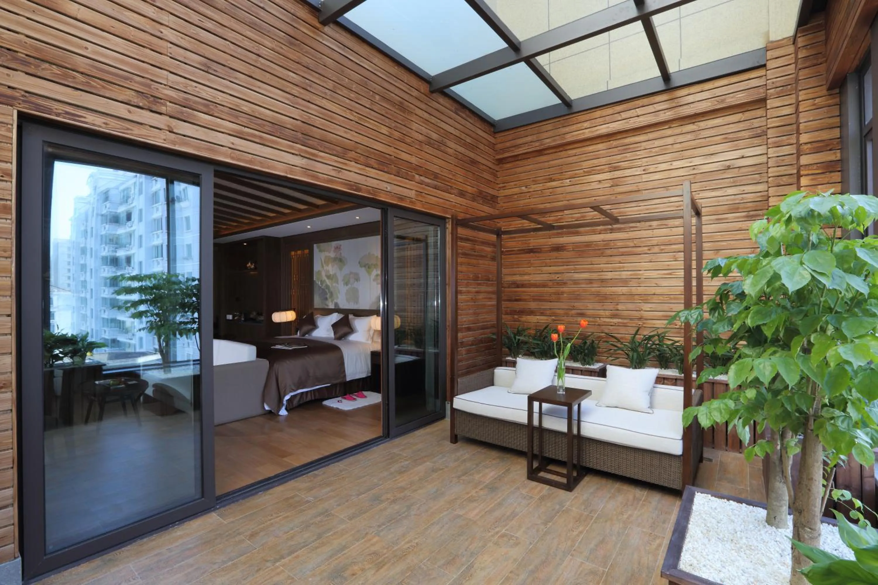 Patio in S&N Zhejiang LinHai International Hotel