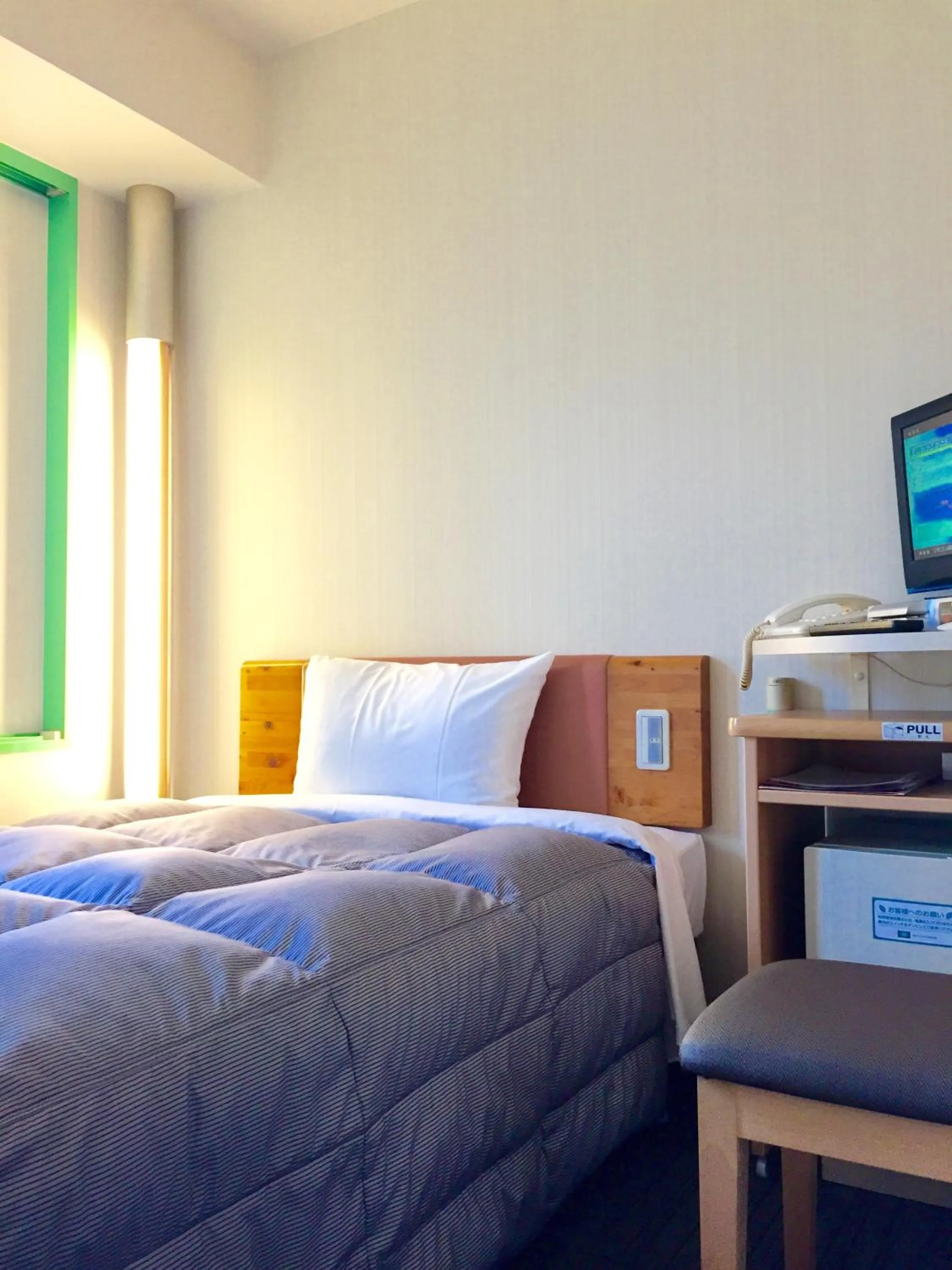 Bed in R&B Hotel Kobe Motomachi