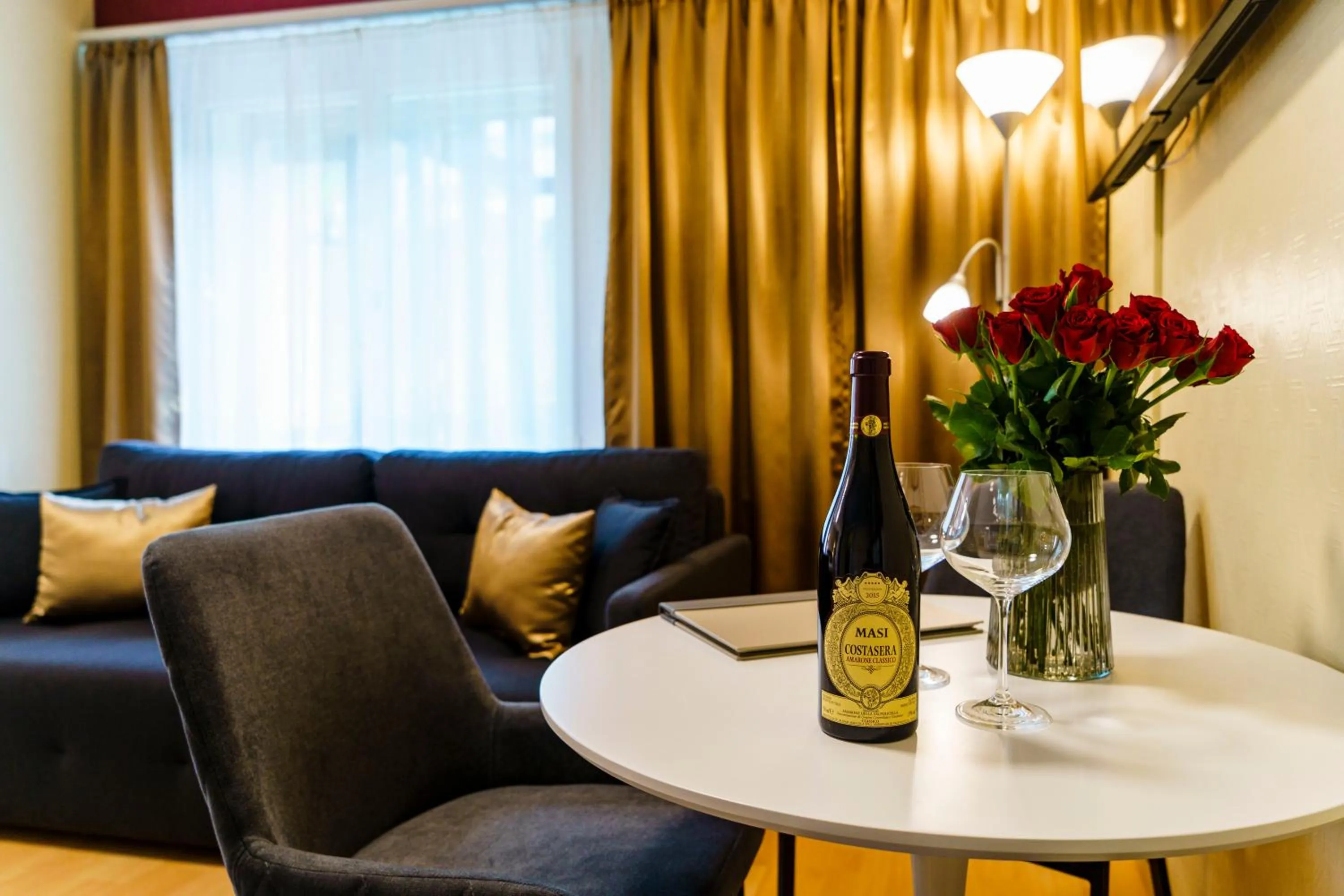 Seating area in Seeblick SMART Hotel Rössli