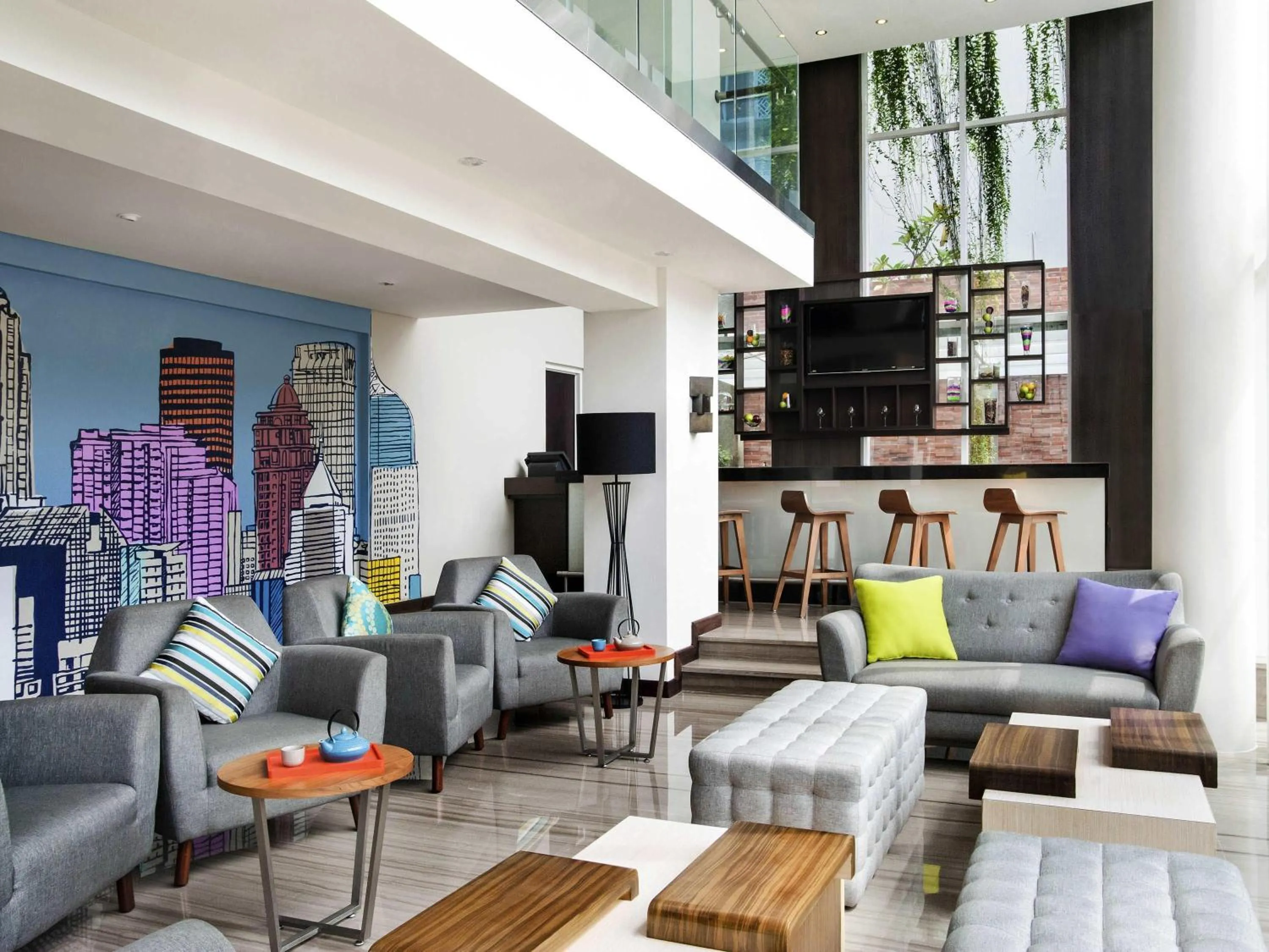 Lounge or bar in All Seasons Jakarta Thamrin