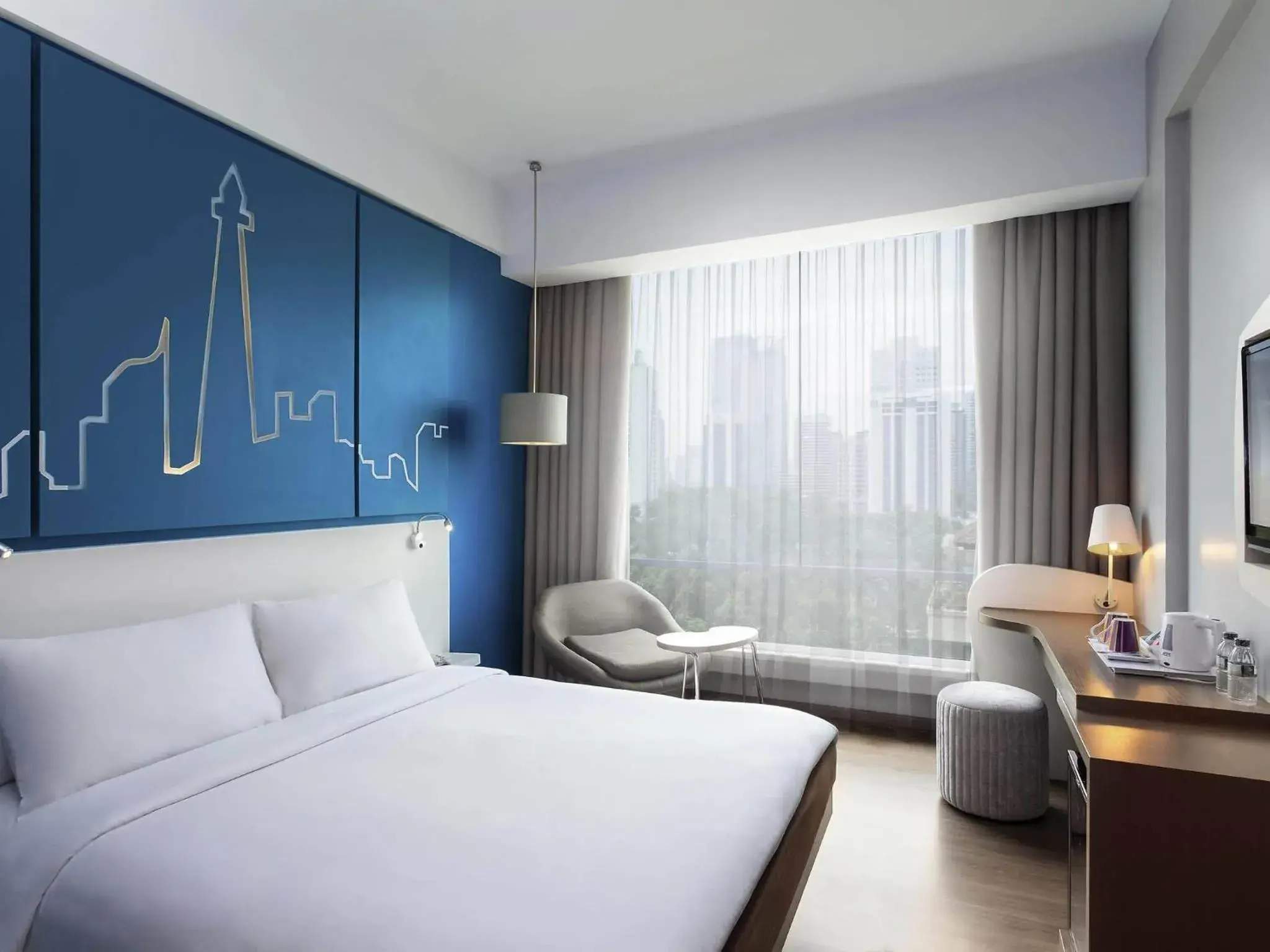 Property building, Bed in All Seasons Jakarta Thamrin Property building, Bed in All Seasons Jakarta Thamrin