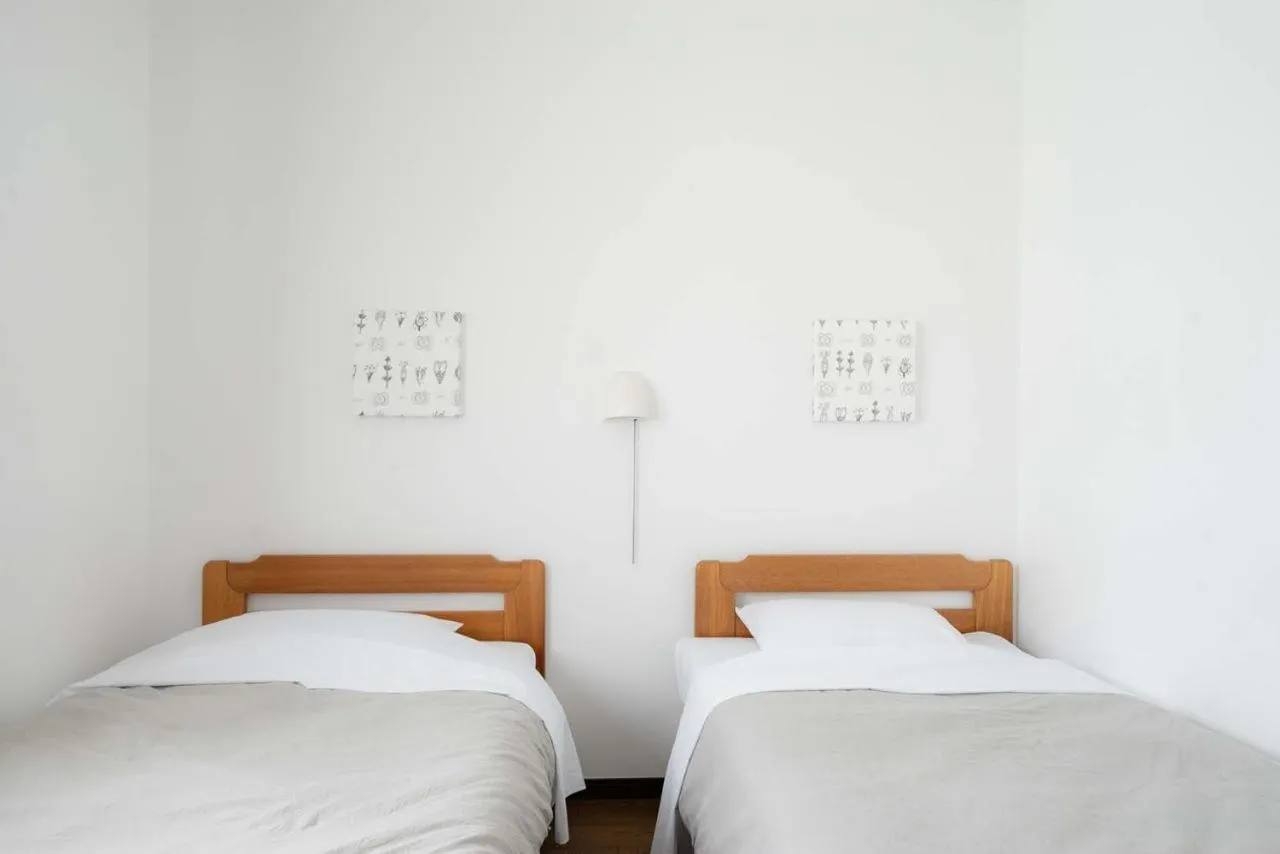 Bed in Beach Side Inn Shirahama