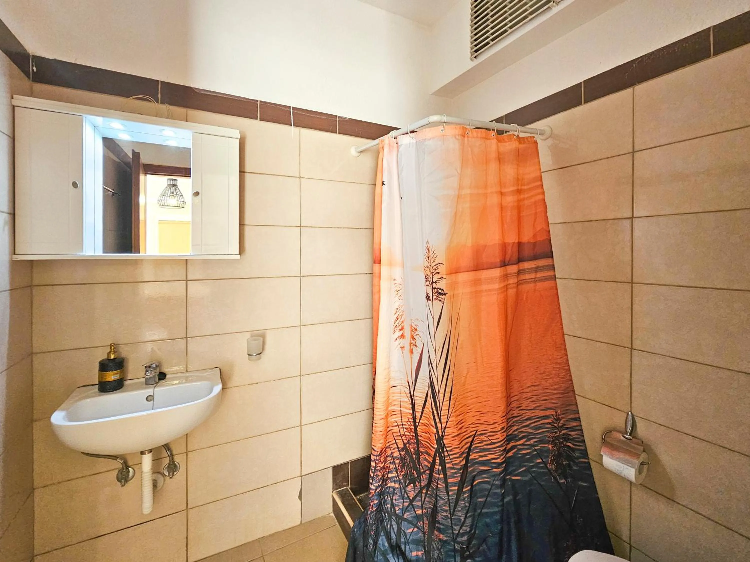 Bathroom in Hotel Exarhos