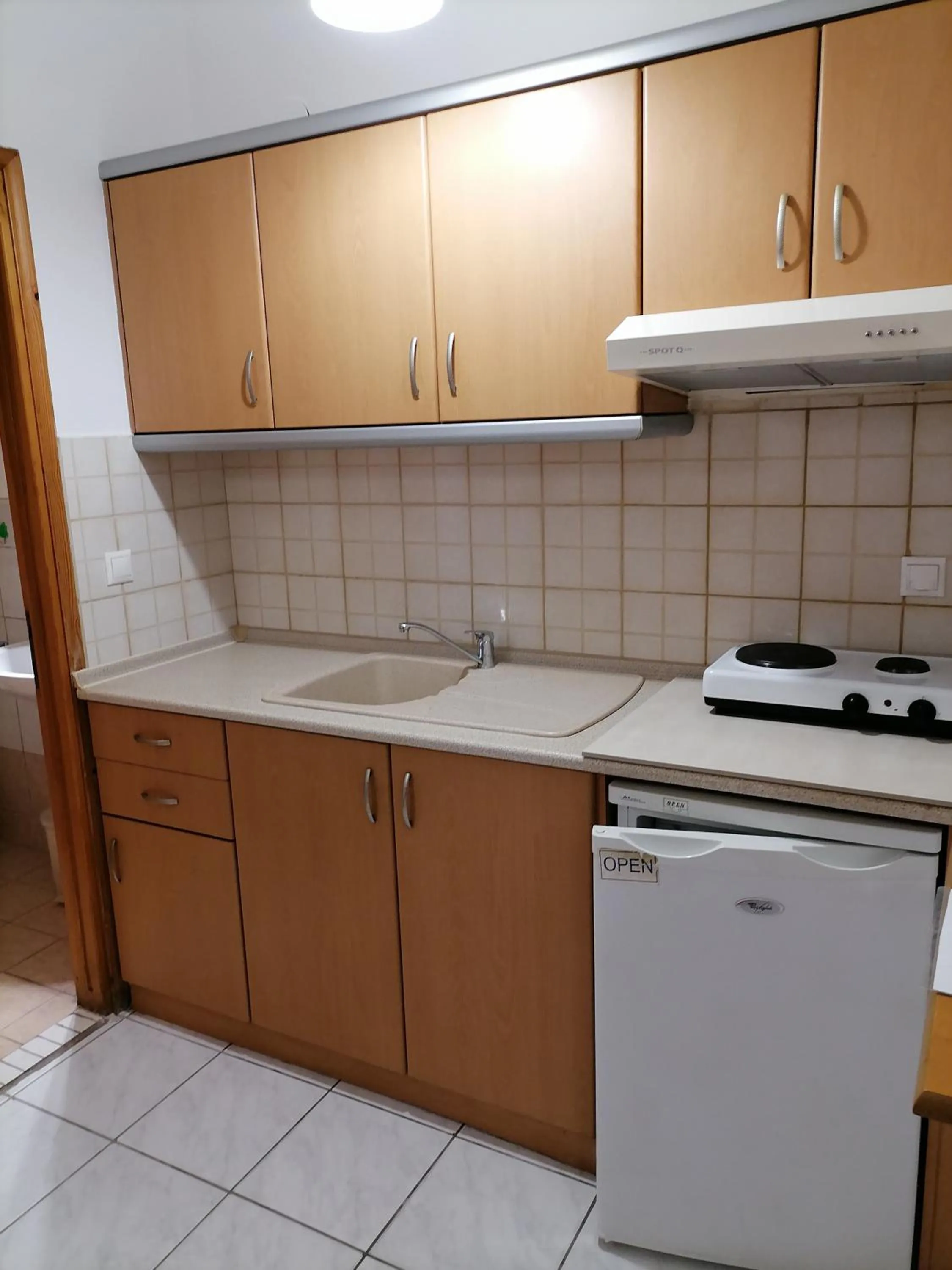 Kitchen or kitchenette in Hotel Exarhos