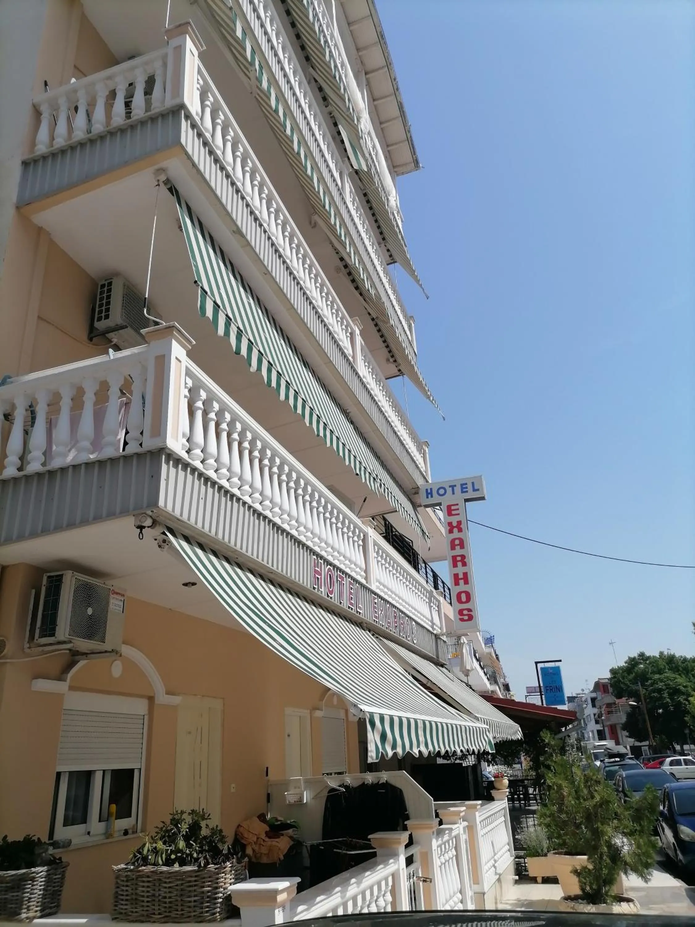 Property building in Hotel Exarhos