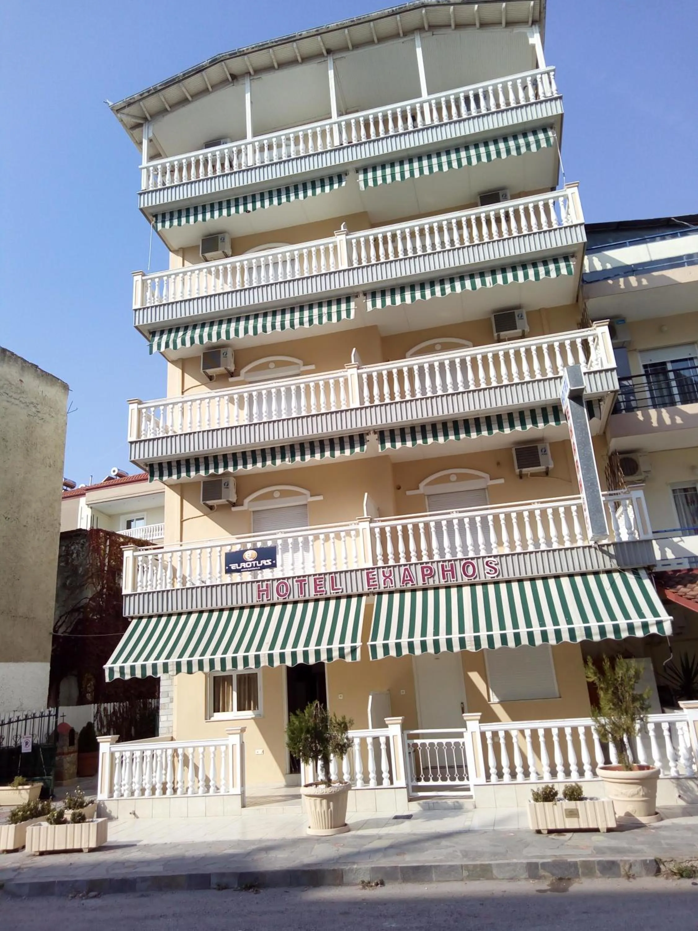 Property building in Hotel Exarhos