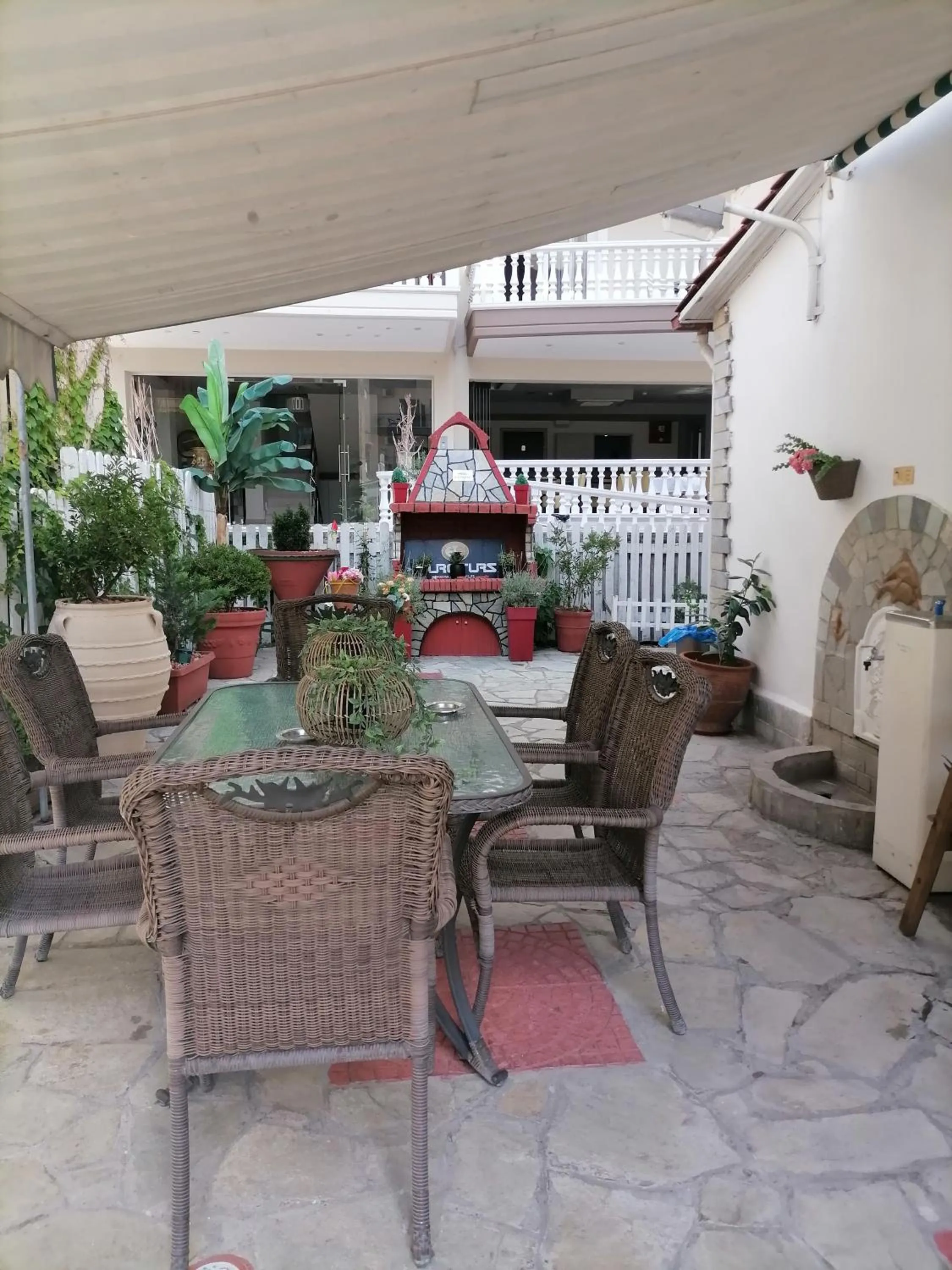 Property building in Hotel Exarhos