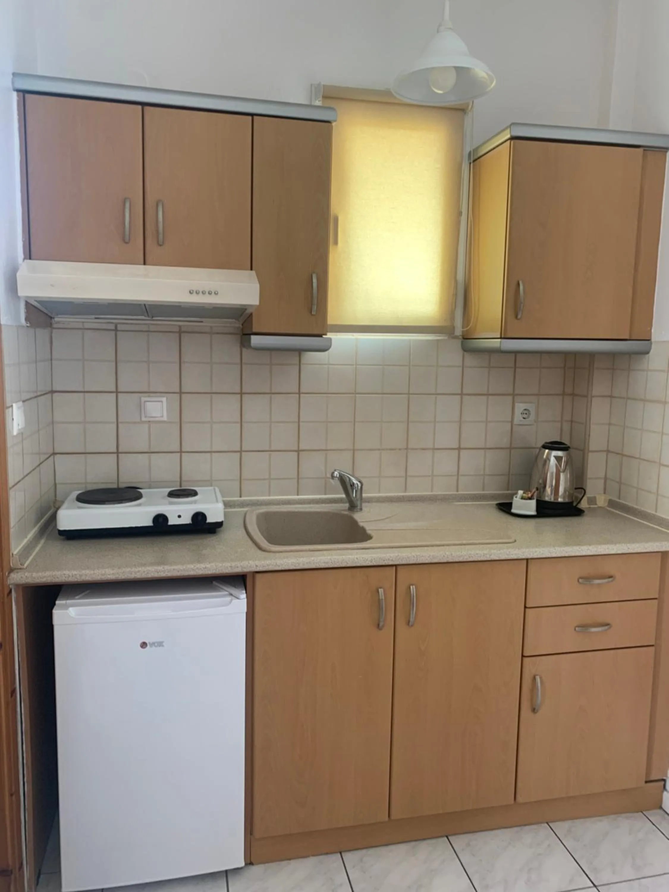 Kitchen or kitchenette in Hotel Exarhos