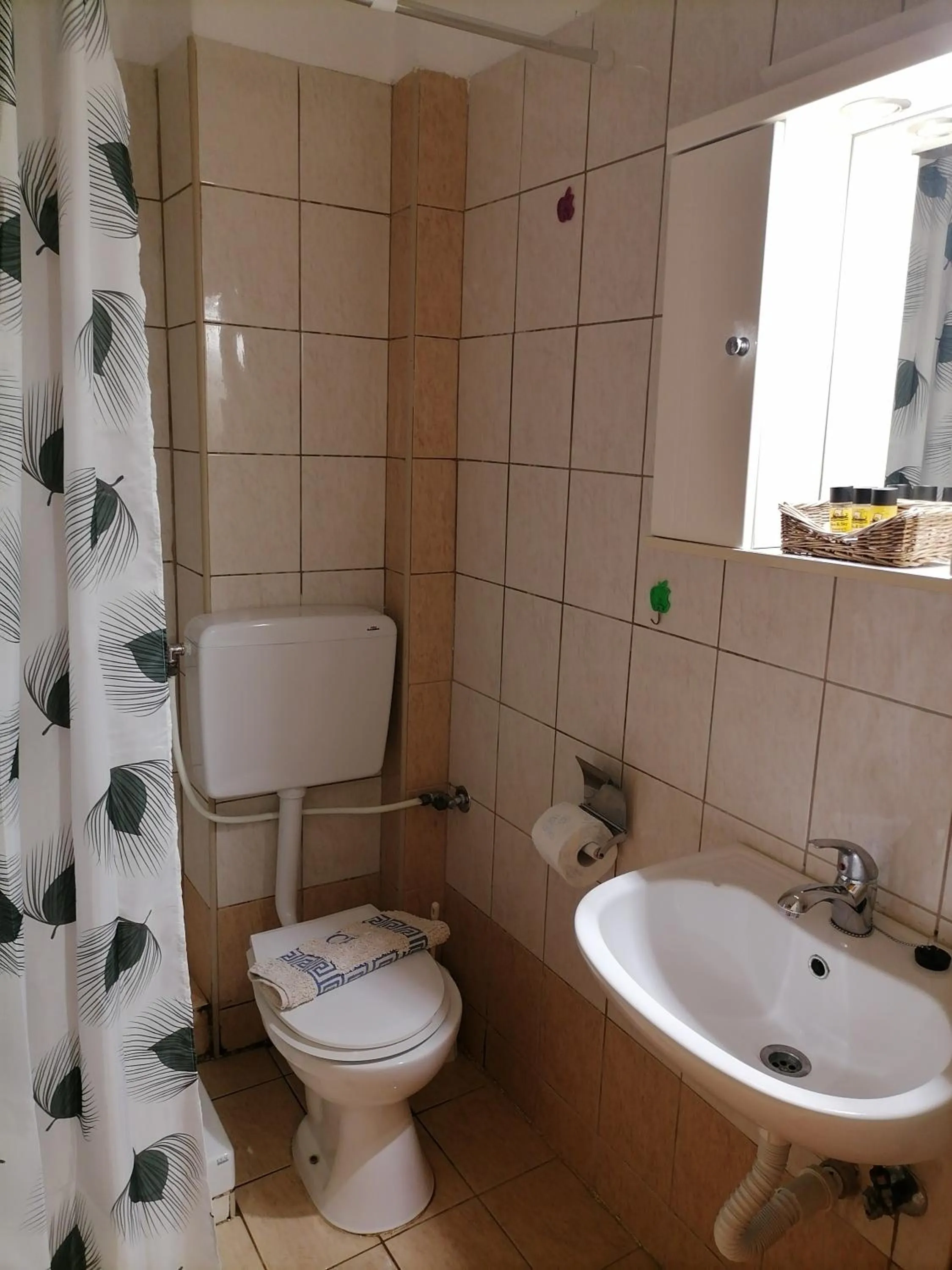 Bathroom in Hotel Exarhos