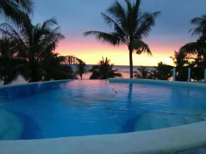 Swimming pool in J&R Residence