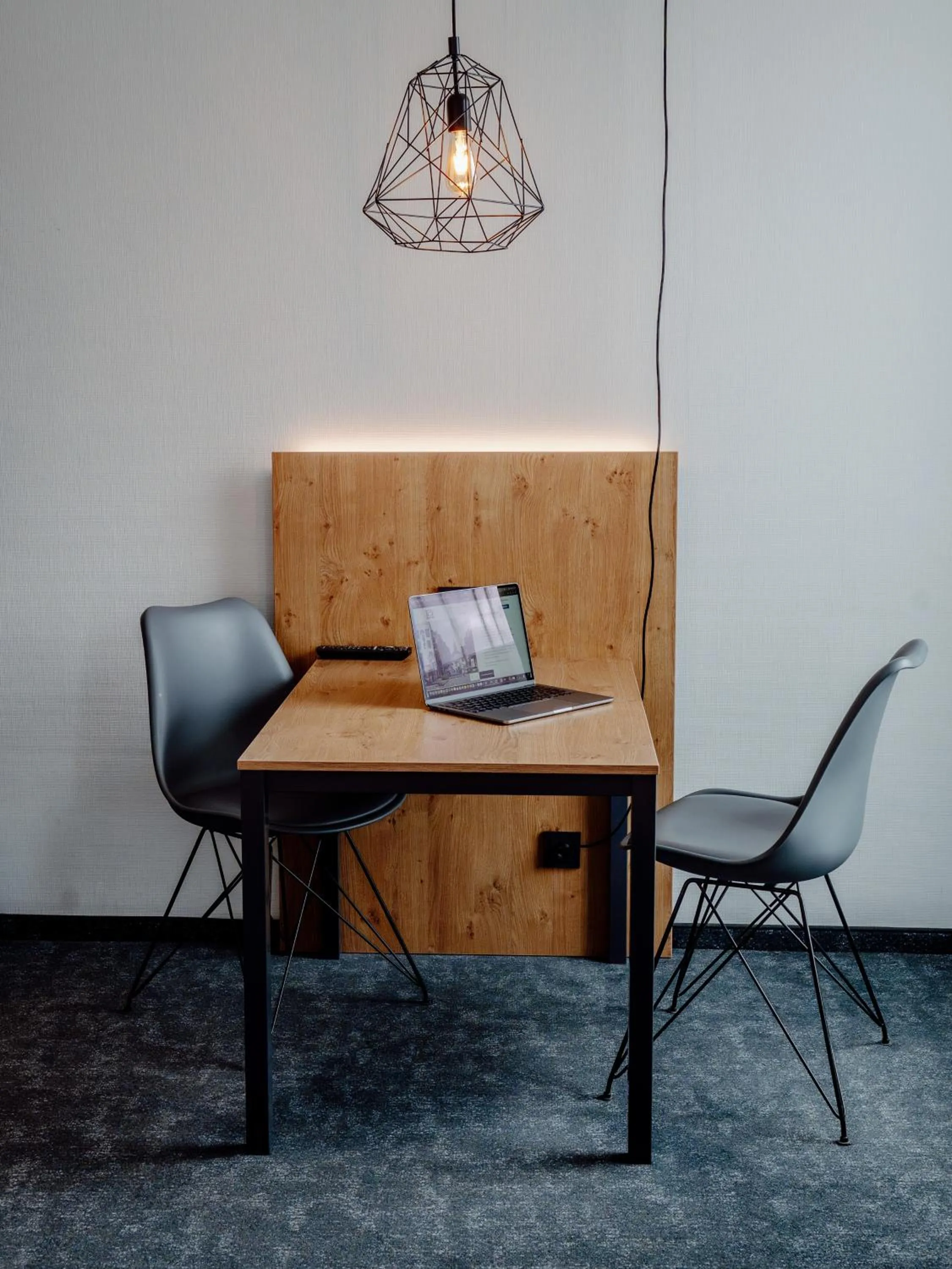 Seating area in JaHotel
