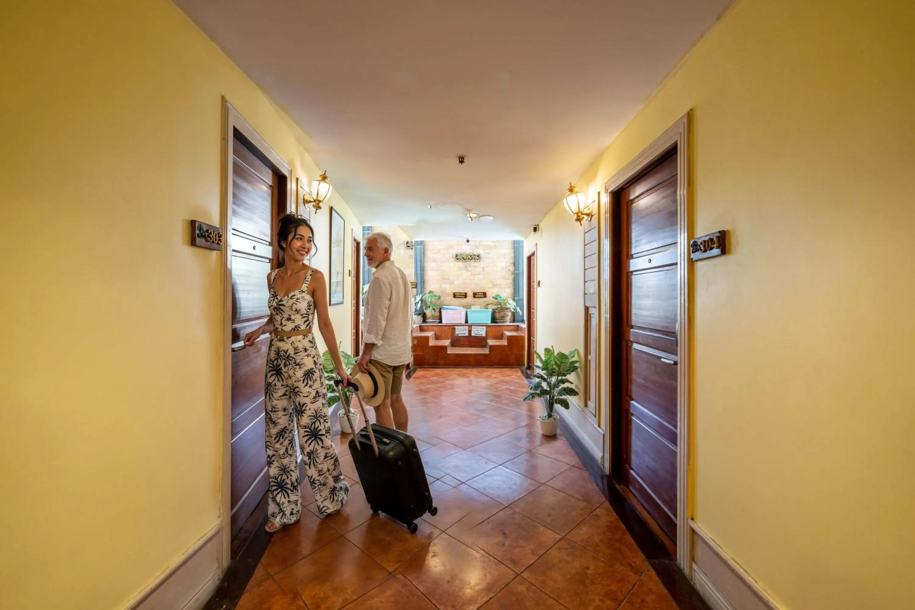 Floor plan in Studio Suite by Royal Ivory Nana