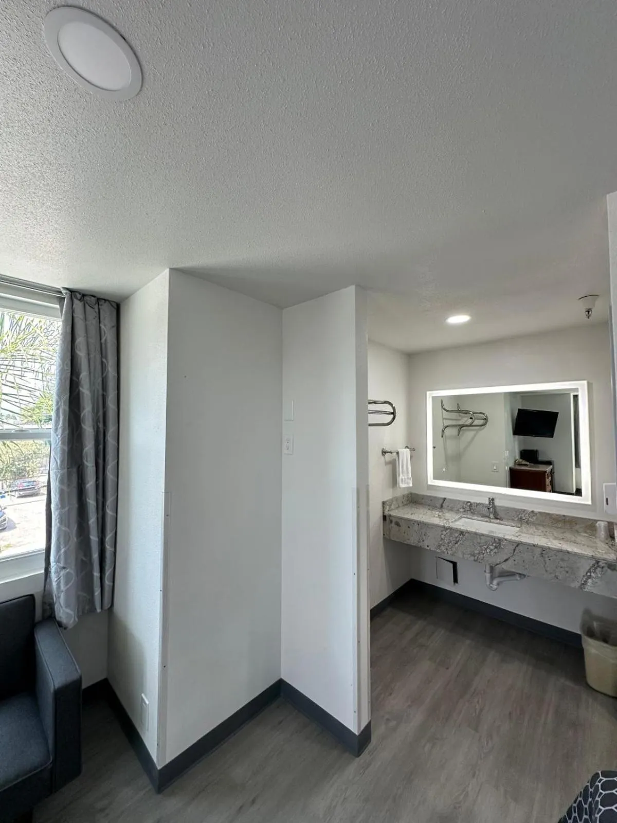 Bedroom in Motel Santa Cruz