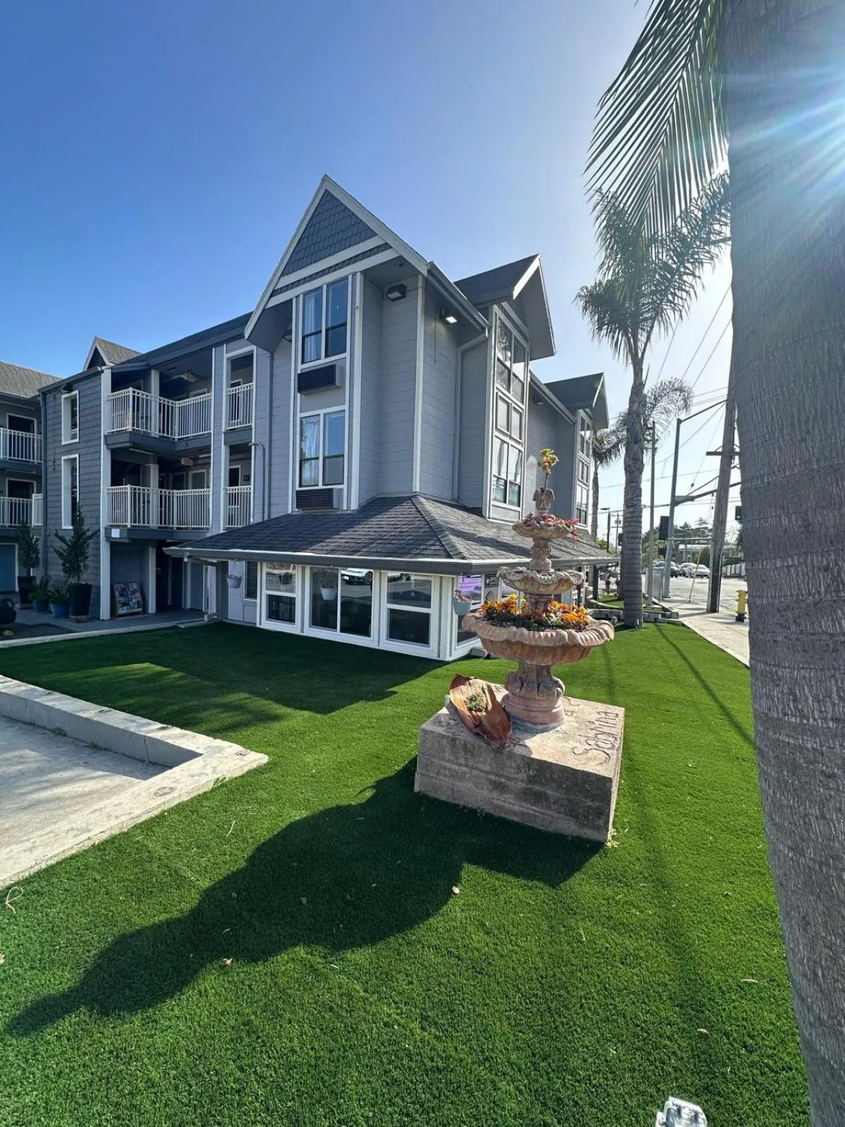 Property building in Motel Santa Cruz