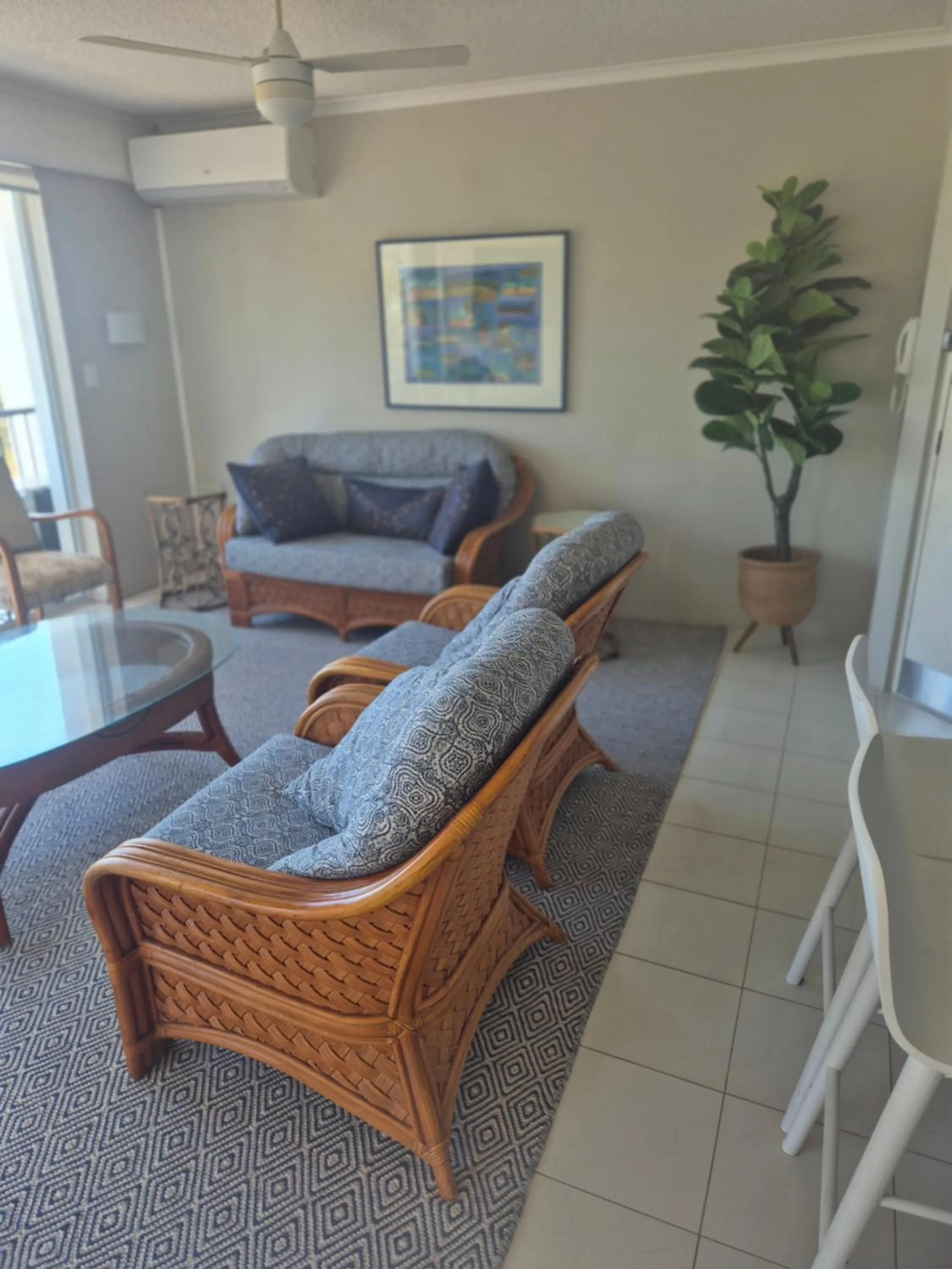 Living room in Excellsior Apartments