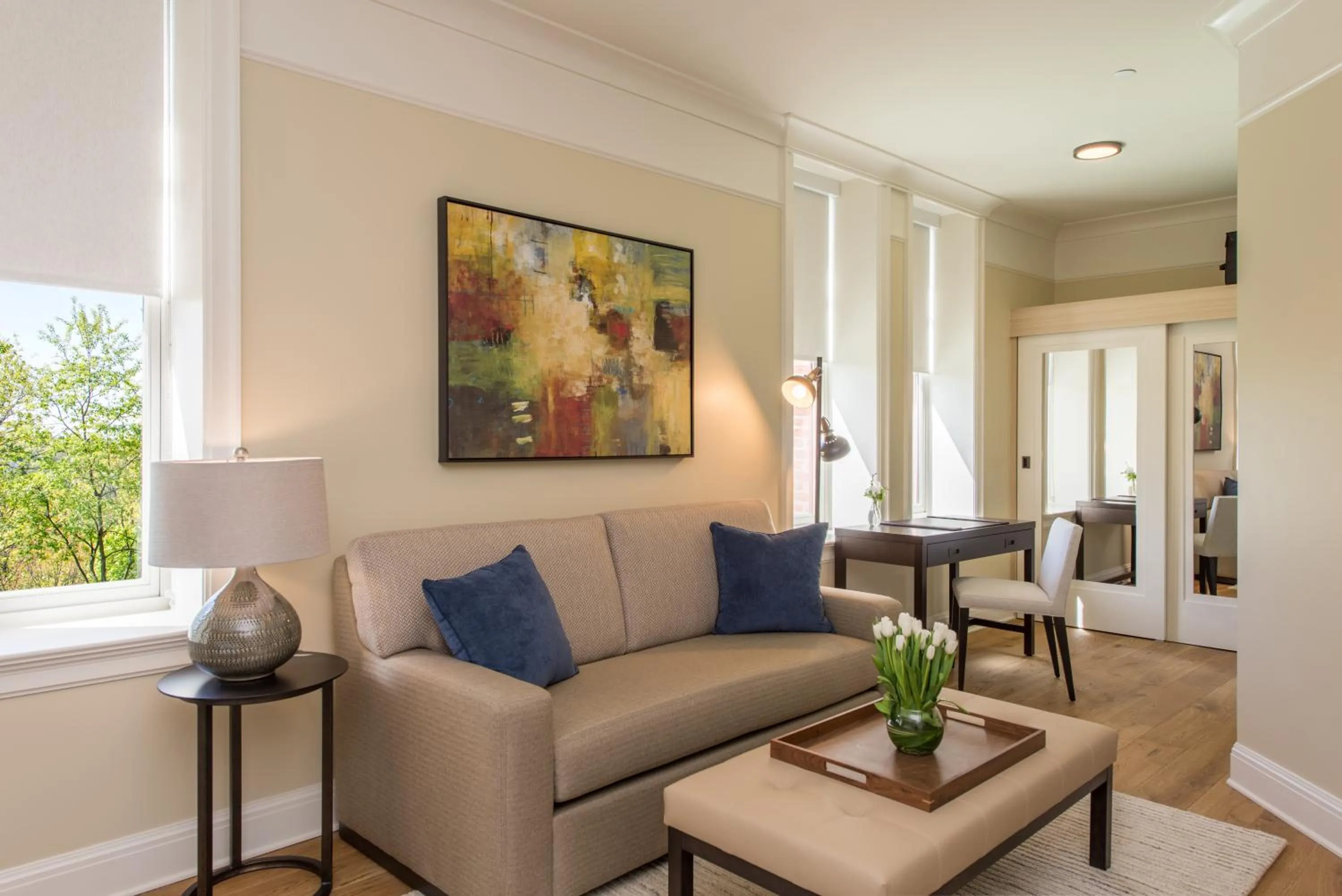 Seating area in The Abbey Inn & Spa