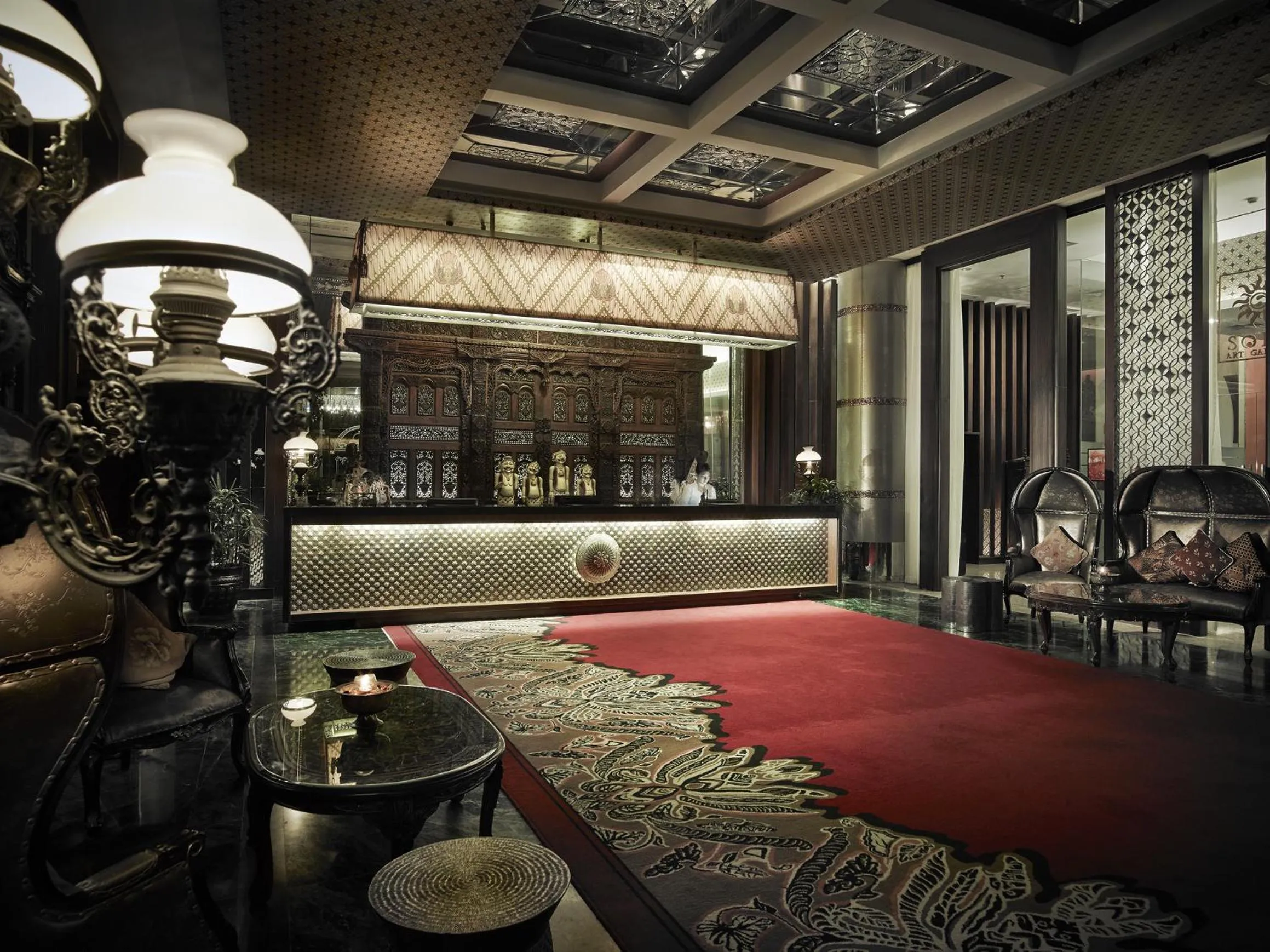 Lobby or reception in The Royal Surakarta Heritage - Handwritten Collection