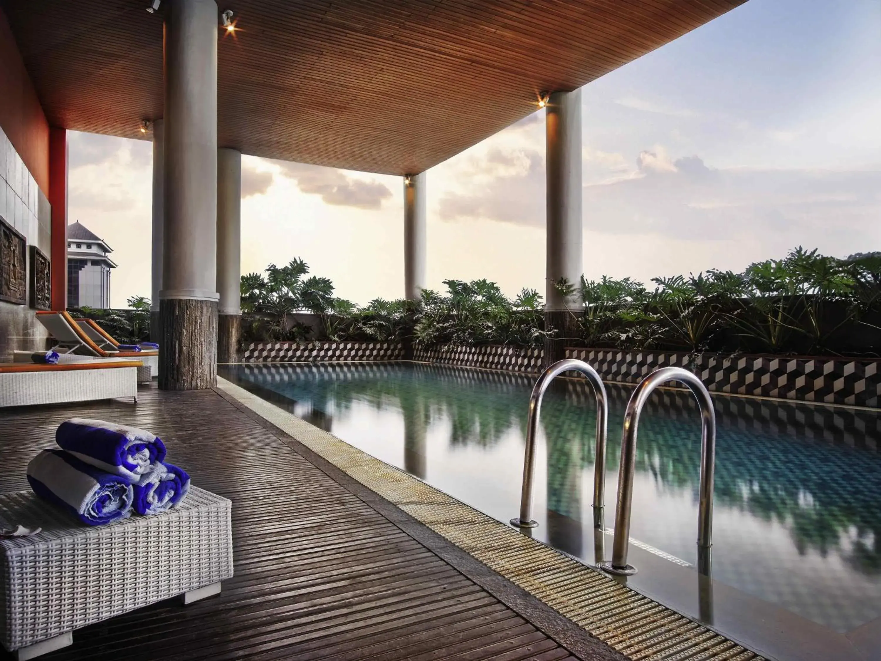 Pool view in The Royal Surakarta Heritage - Handwritten Collection Pool view in The Royal Surakarta Heritage - Handwritten Collection