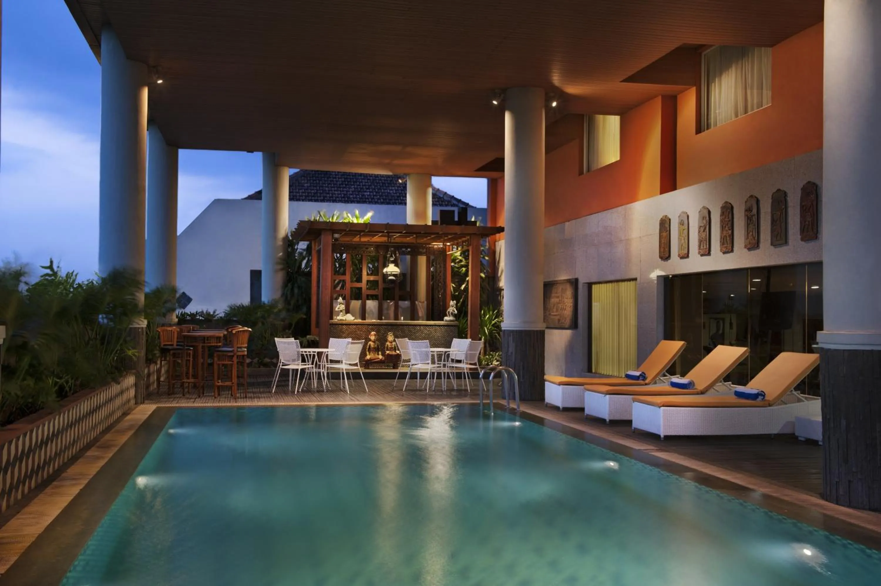 Swimming pool in The Royal Surakarta Heritage - Handwritten Collection