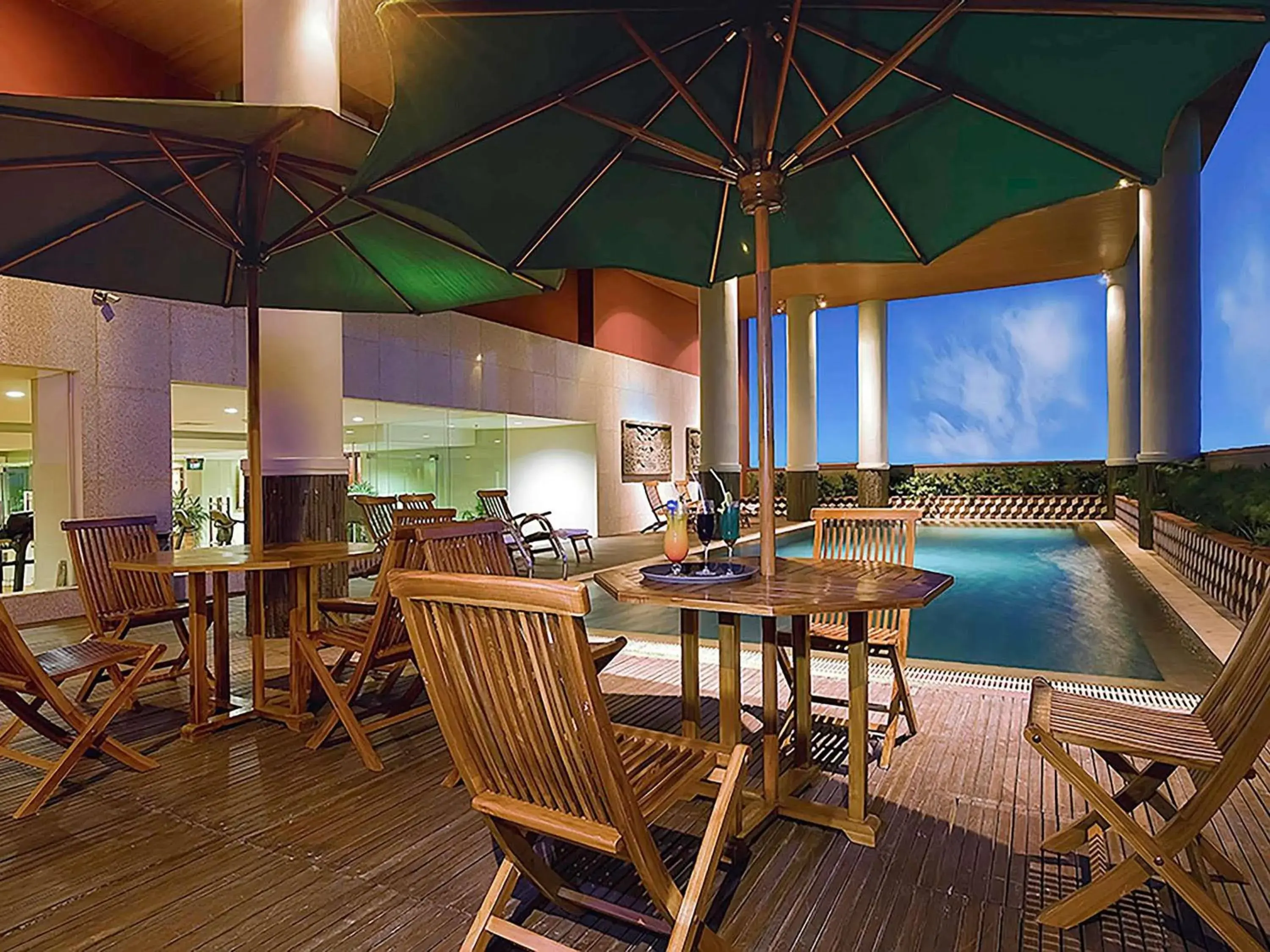 Pool view in The Royal Surakarta Heritage - Handwritten Collection Pool view in The Royal Surakarta Heritage - Handwritten Collection