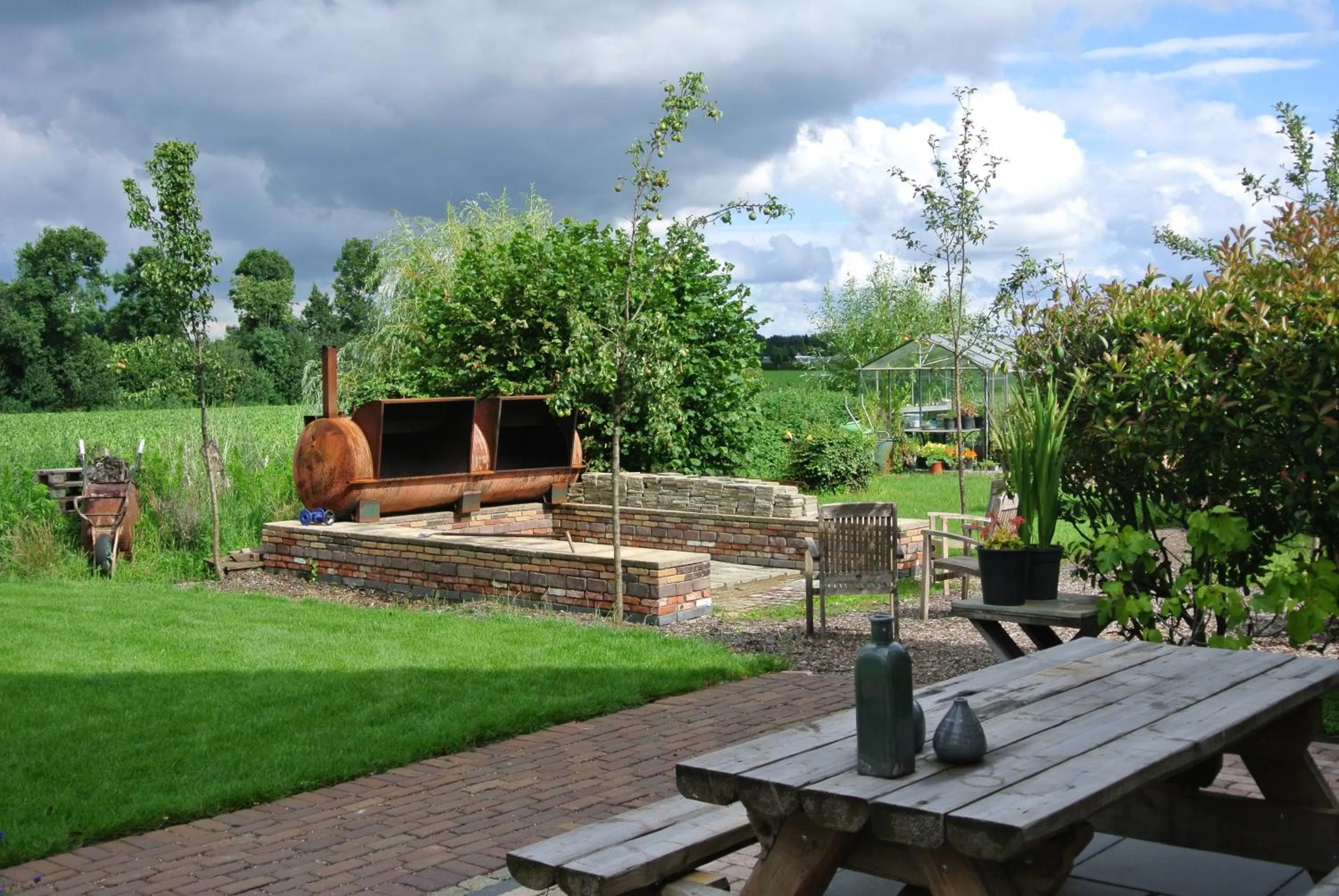 Garden in Hoeve Delshorst