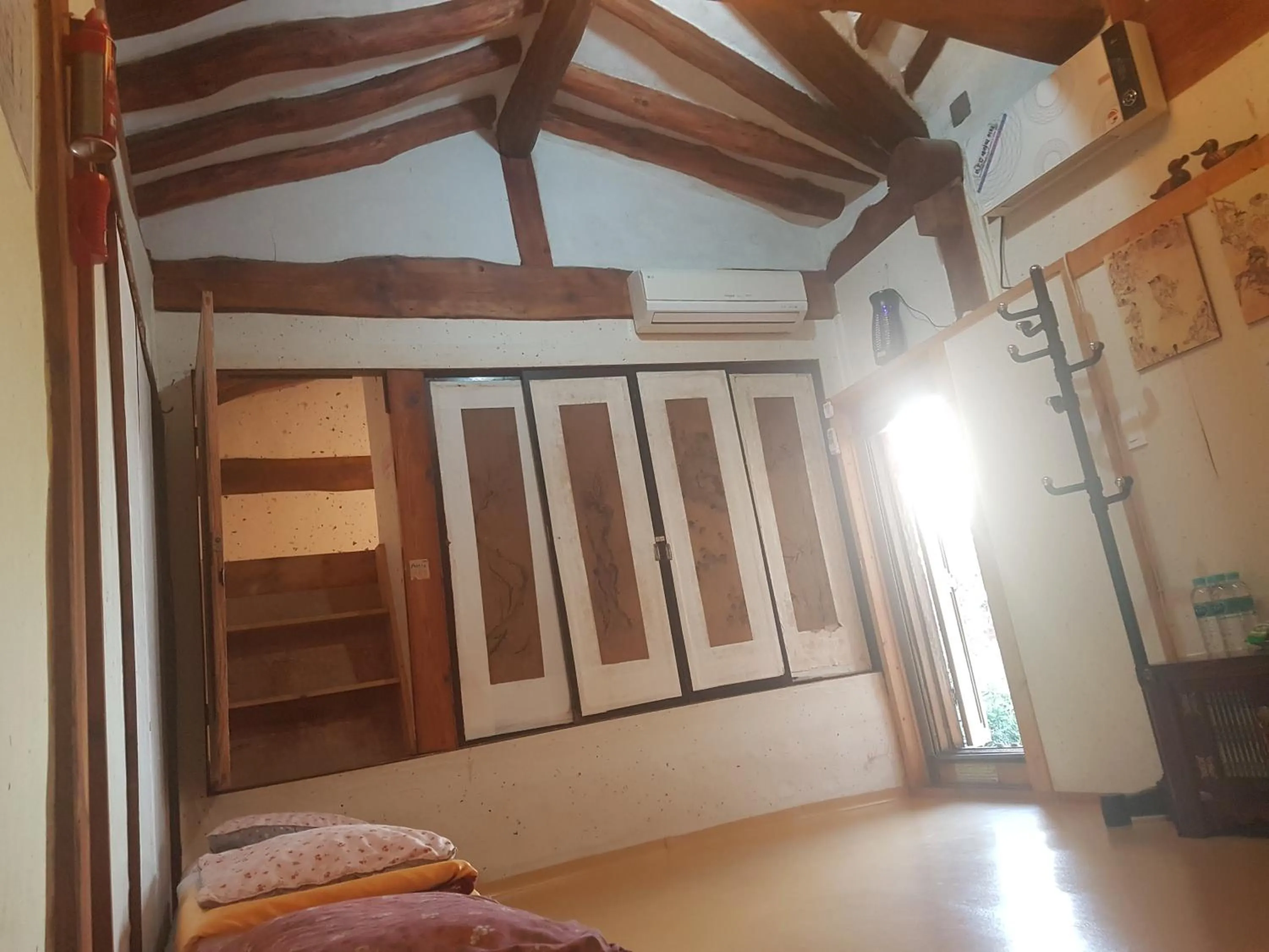 Bed in Gongsimga Hanok Guesthouse