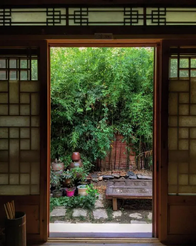 Living room in Gongsimga Hanok Guesthouse Living room in Gongsimga Hanok Guesthouse