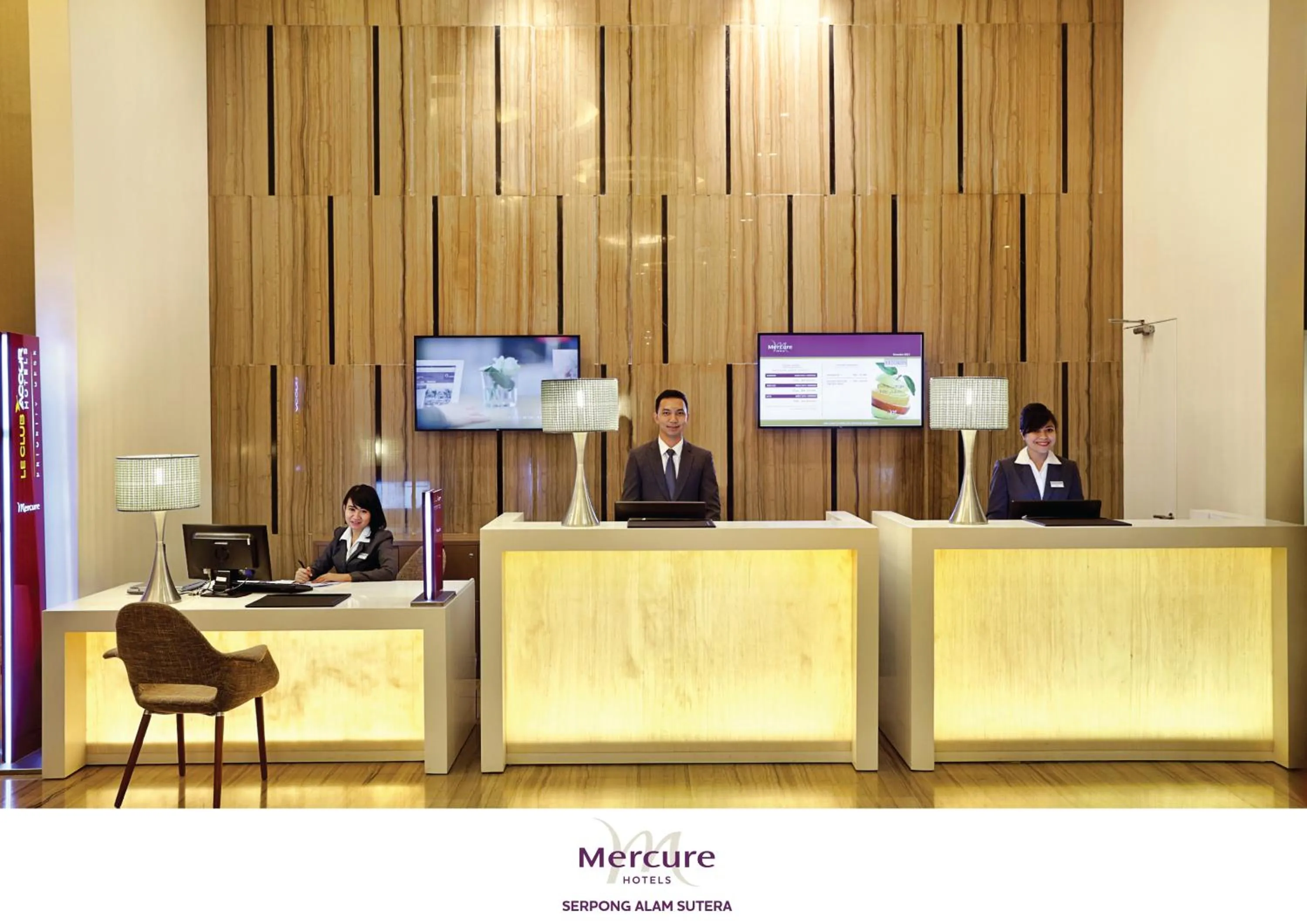 Staff in Mercure Serpong Alam Sutera