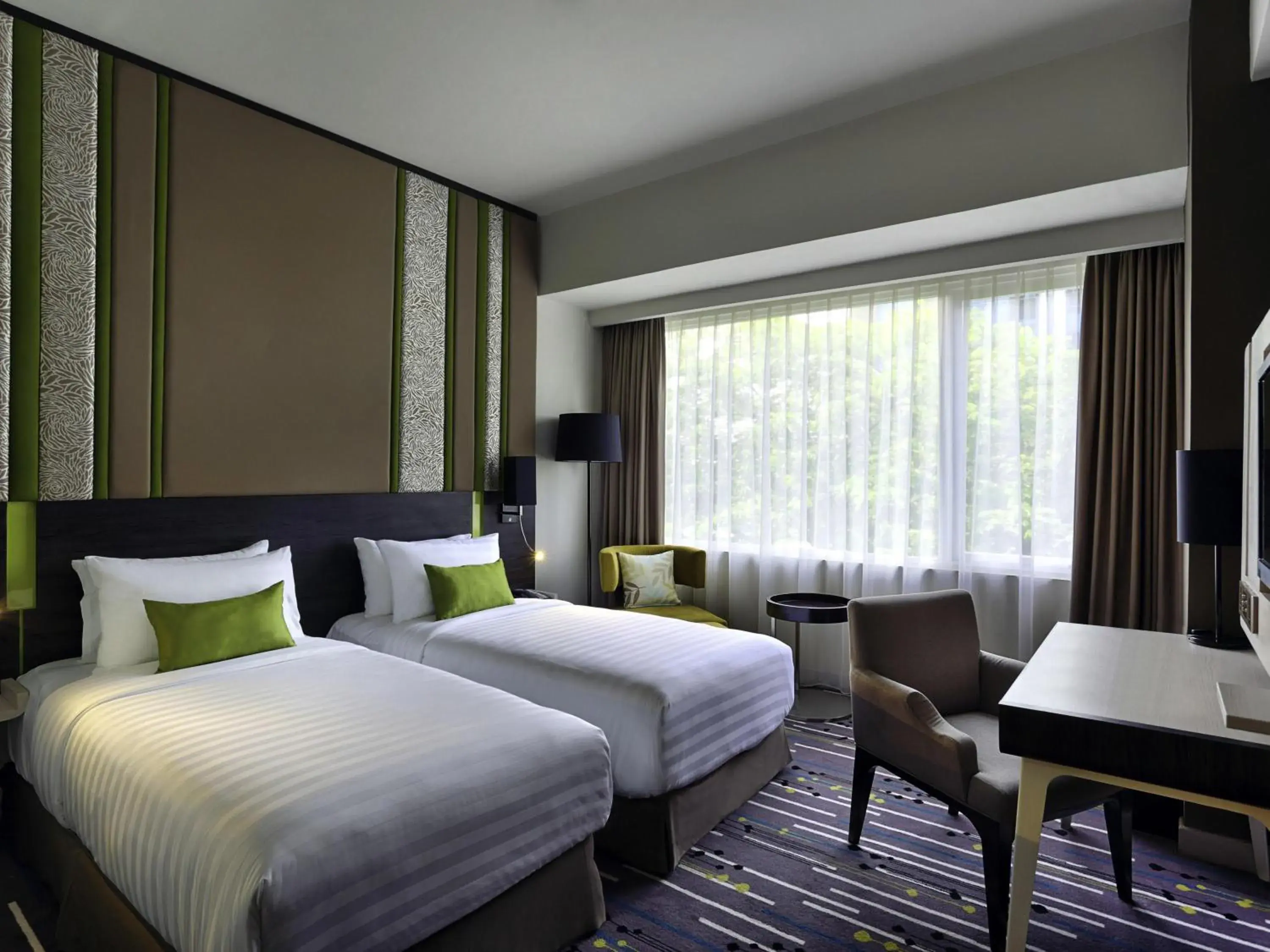 Superior Twin Room in Mercure Serpong Alam Sutera Superior Twin Room in Mercure Serpong Alam Sutera