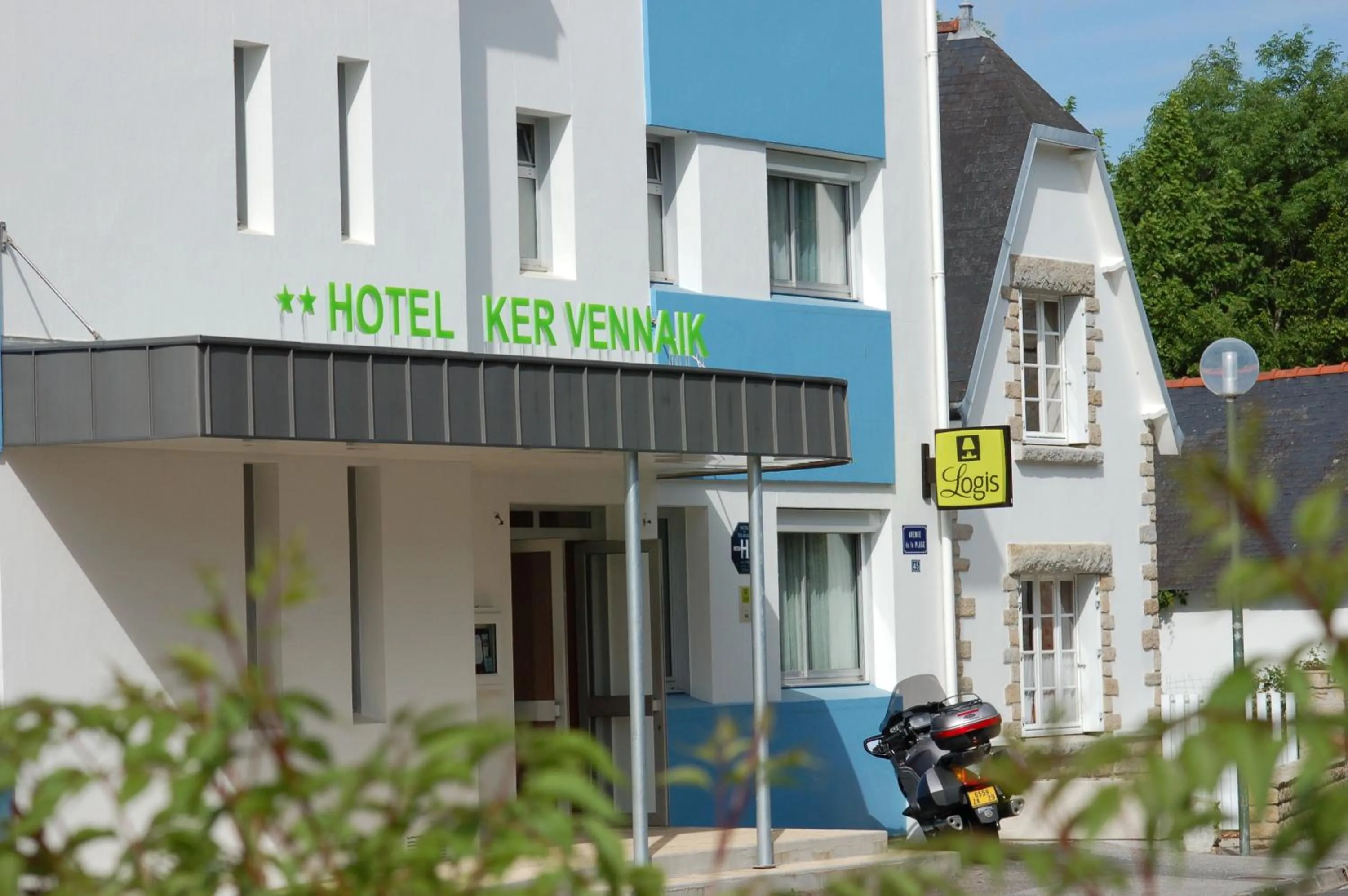 Facade/entrance in Hotel Ker Vennaik