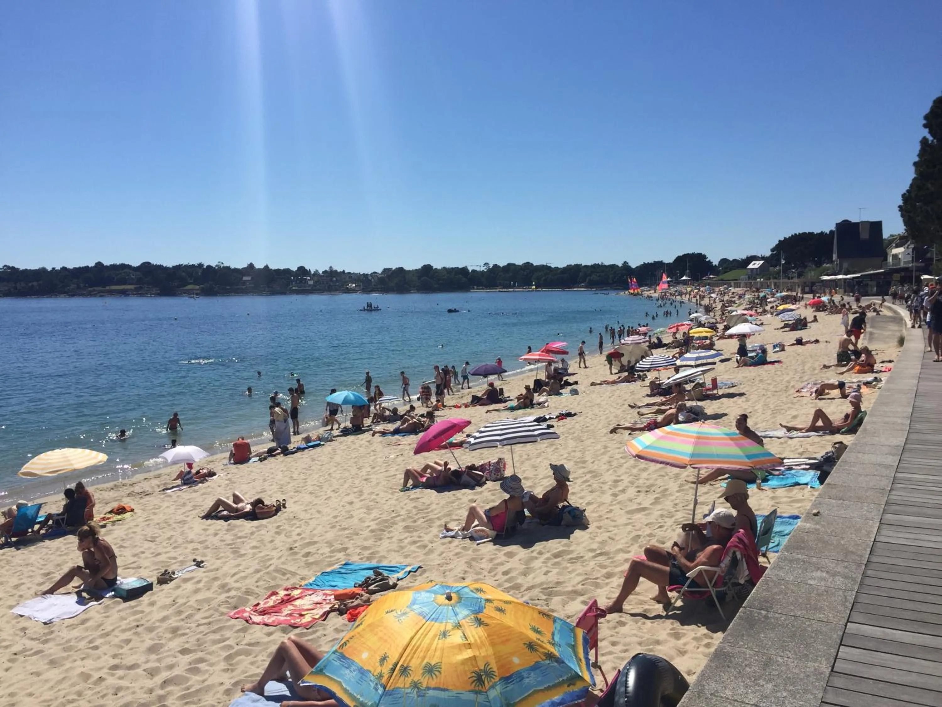 Beach in Hotel Ker Vennaik