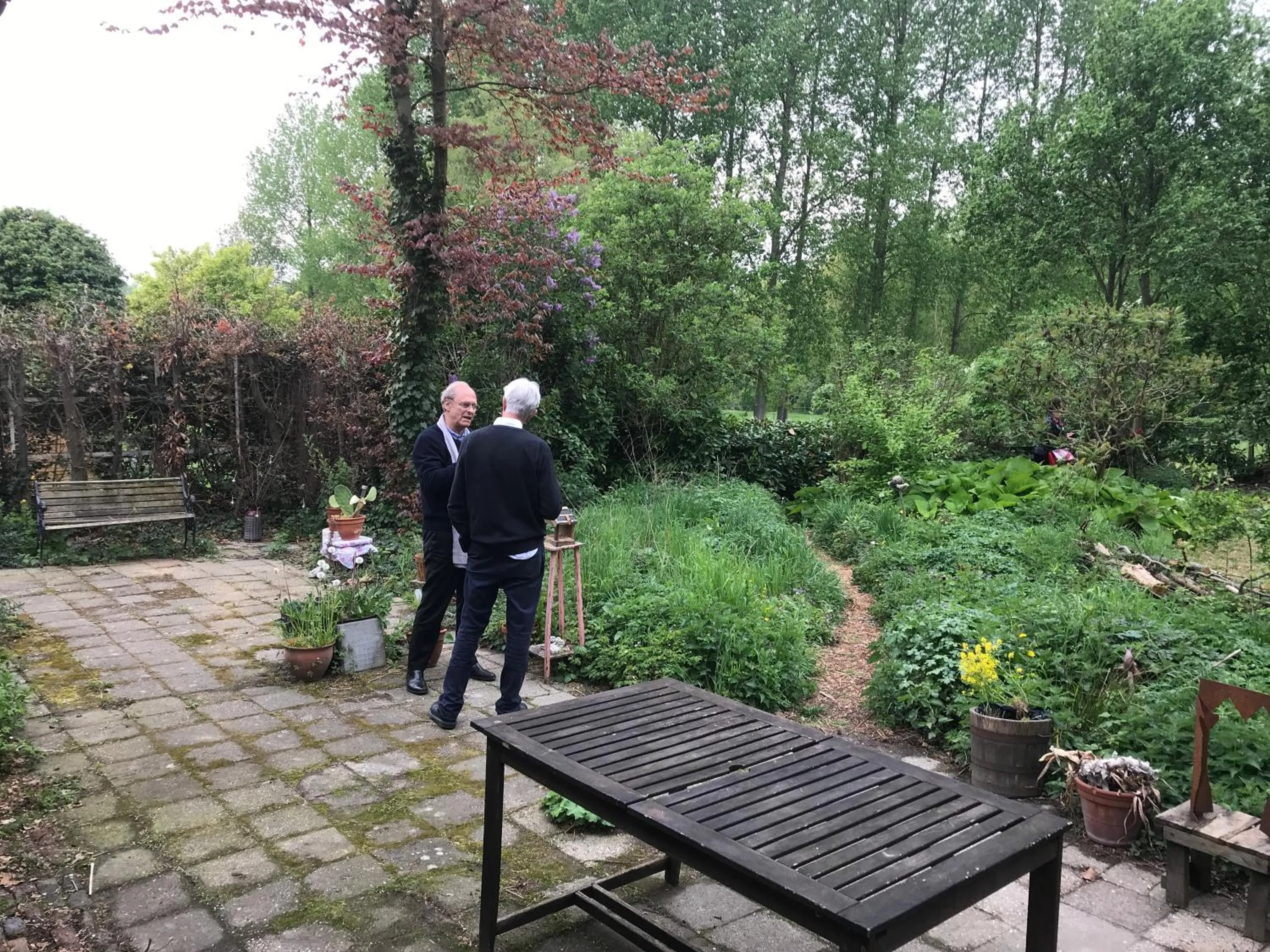 Garden in B&B De Henehoeve