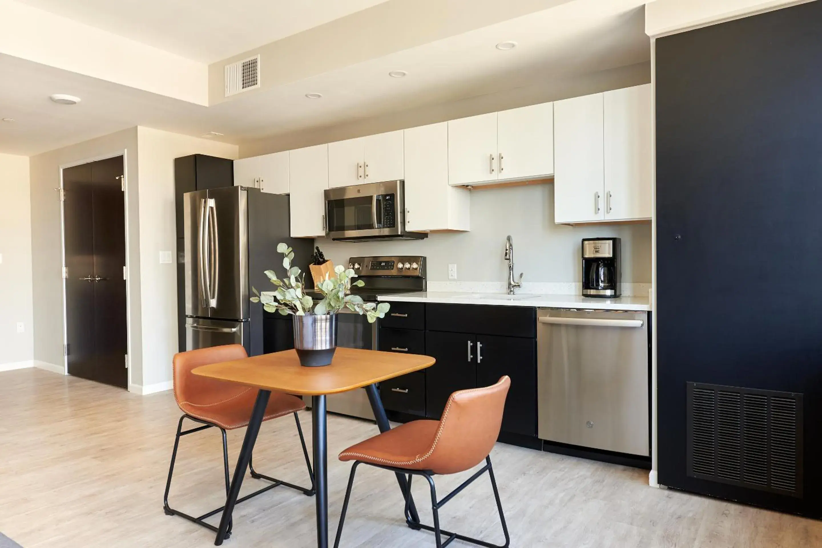 Dining area in Kasa Cadillac Square Detroit Dining area in Kasa Cadillac Square Detroit