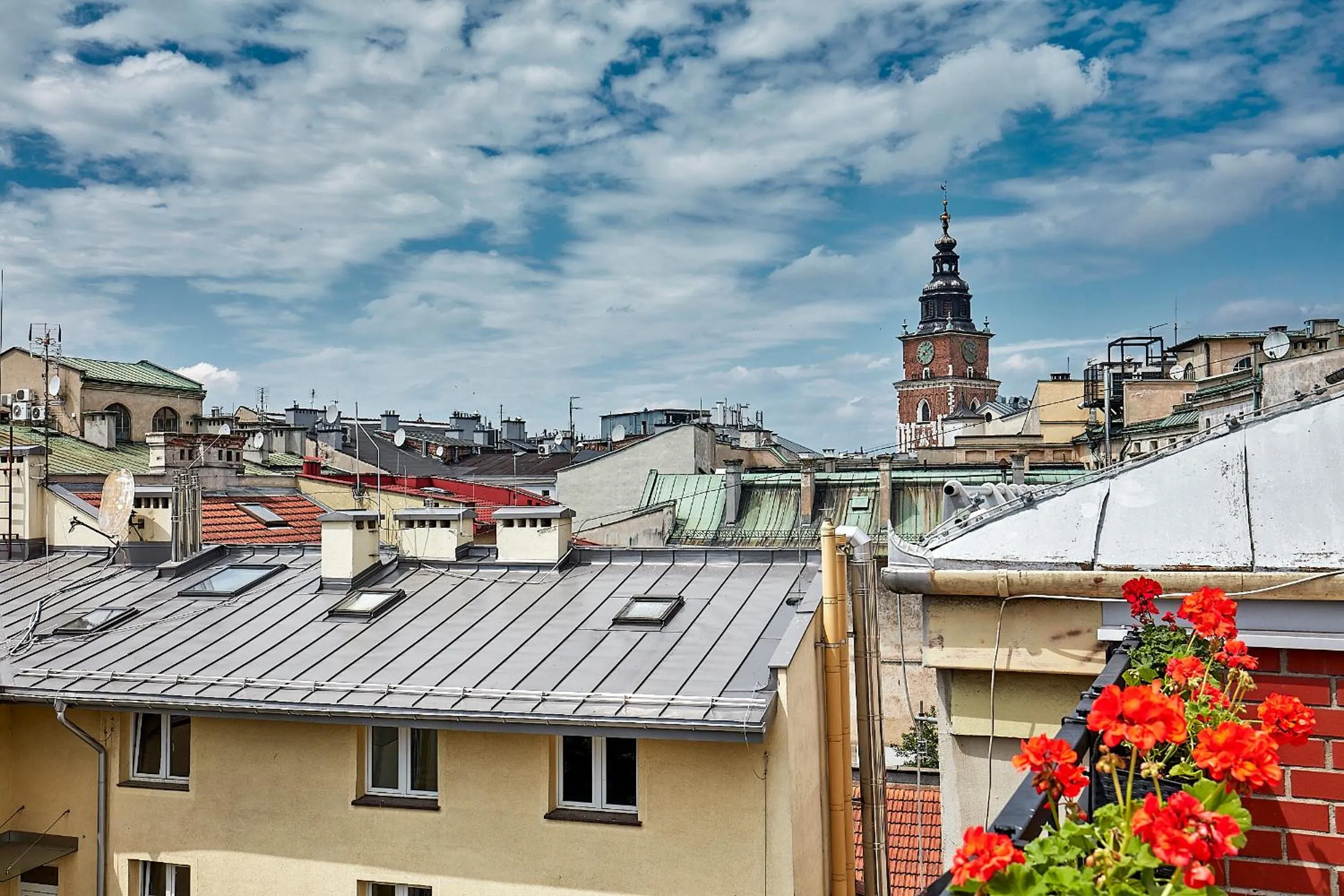 City view in Hotel Jan