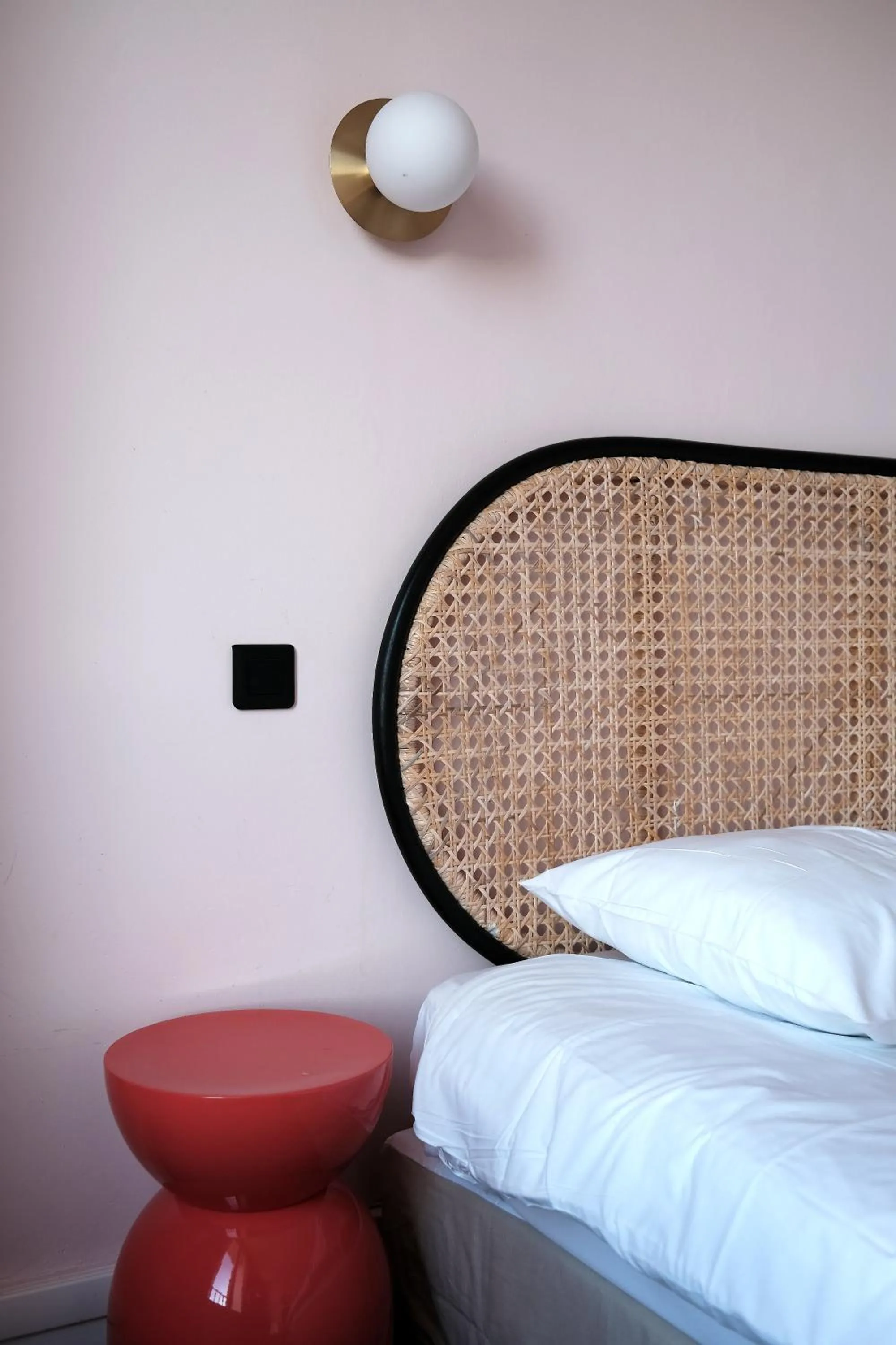 Bed in Hotel Saint Louis