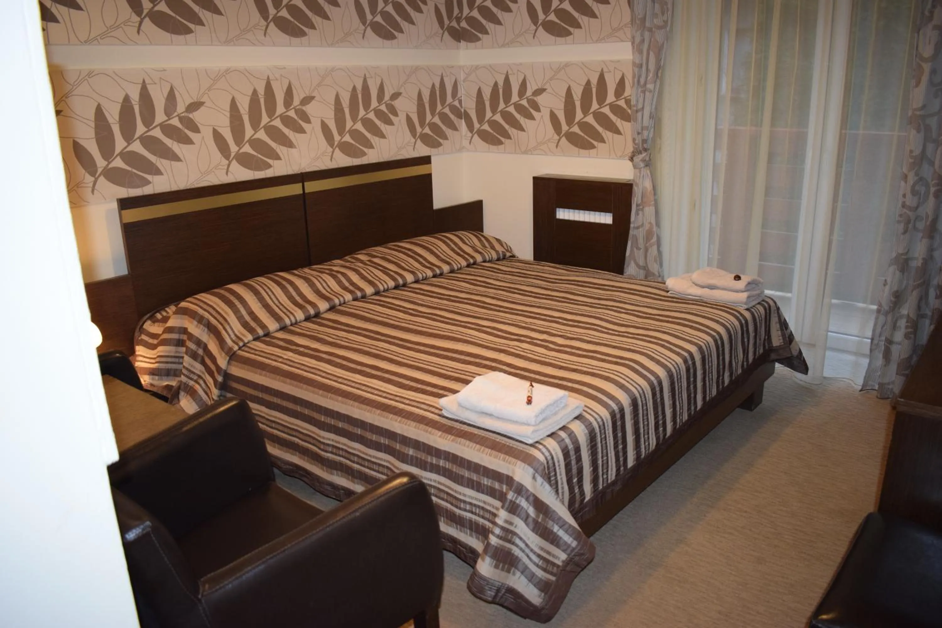 Bed in Hotel Orlik
