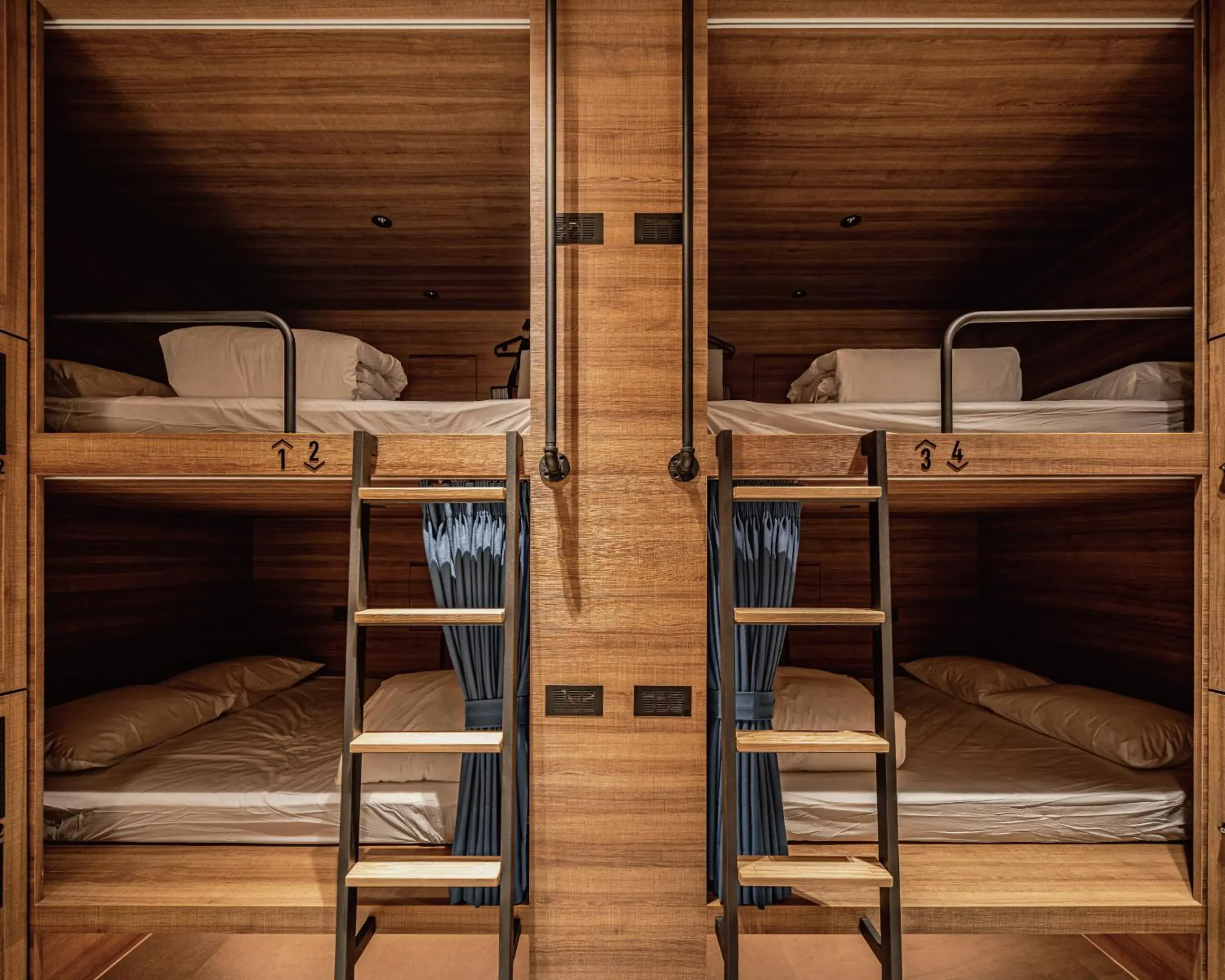 bunk bed in Hotel Leisure 台南行旅-巷弄潮旅 bunk bed in Hotel Leisure 台南行旅-巷弄潮旅