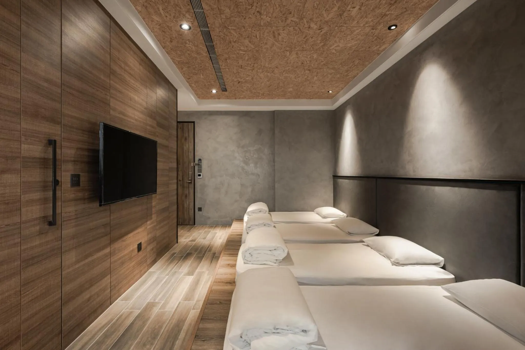 Bed in Oinn Hotel & Hostel Tainan